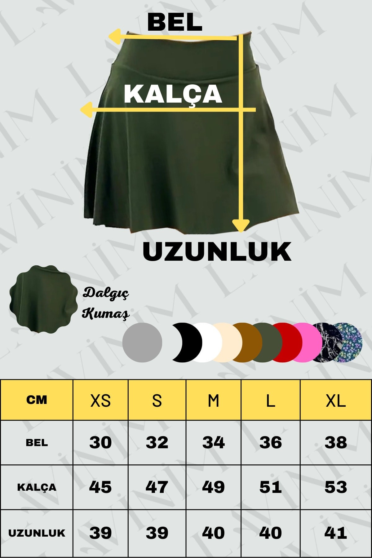 Kadın Şort Etek