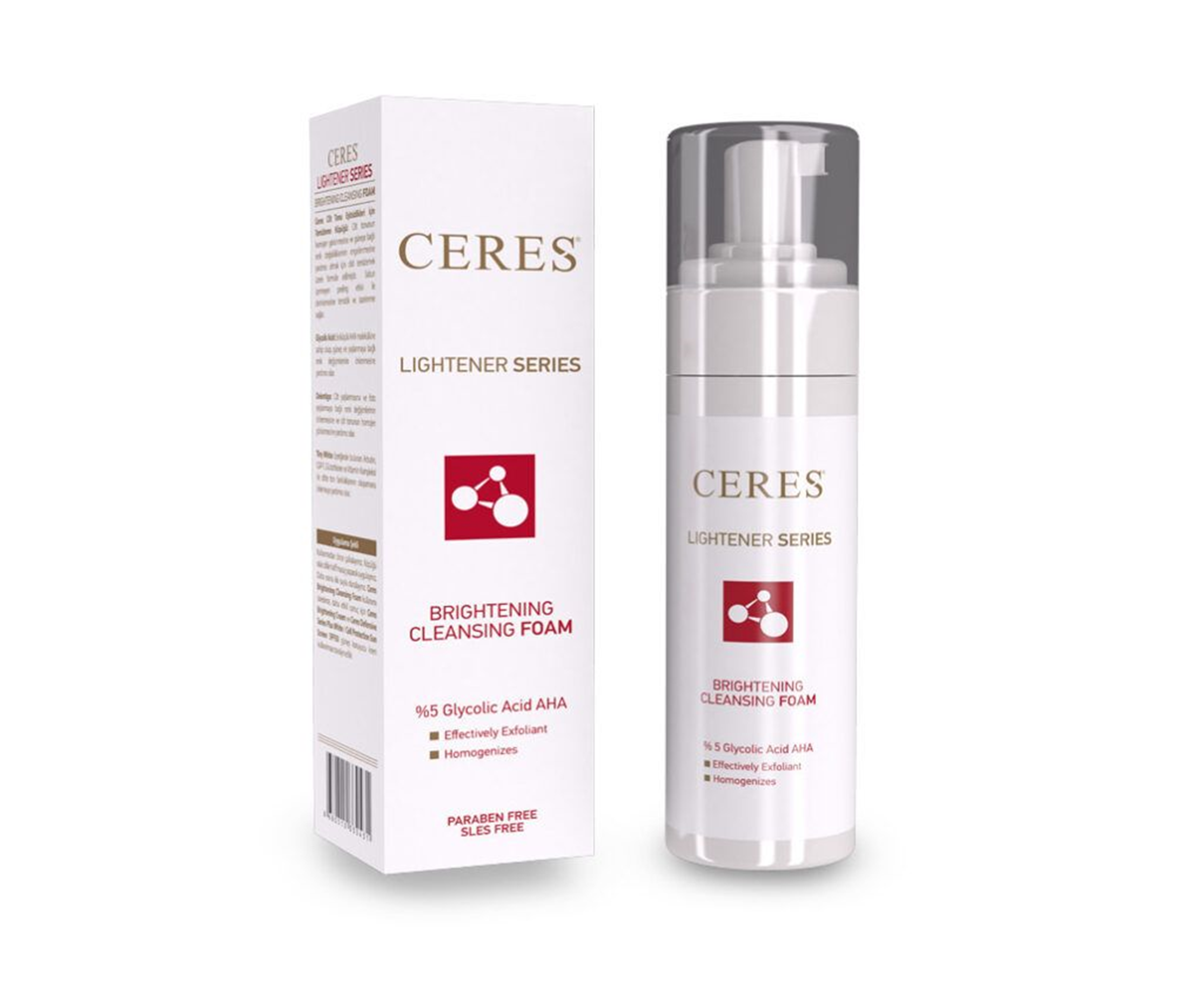 Ceres Brightening Cleasing Foam