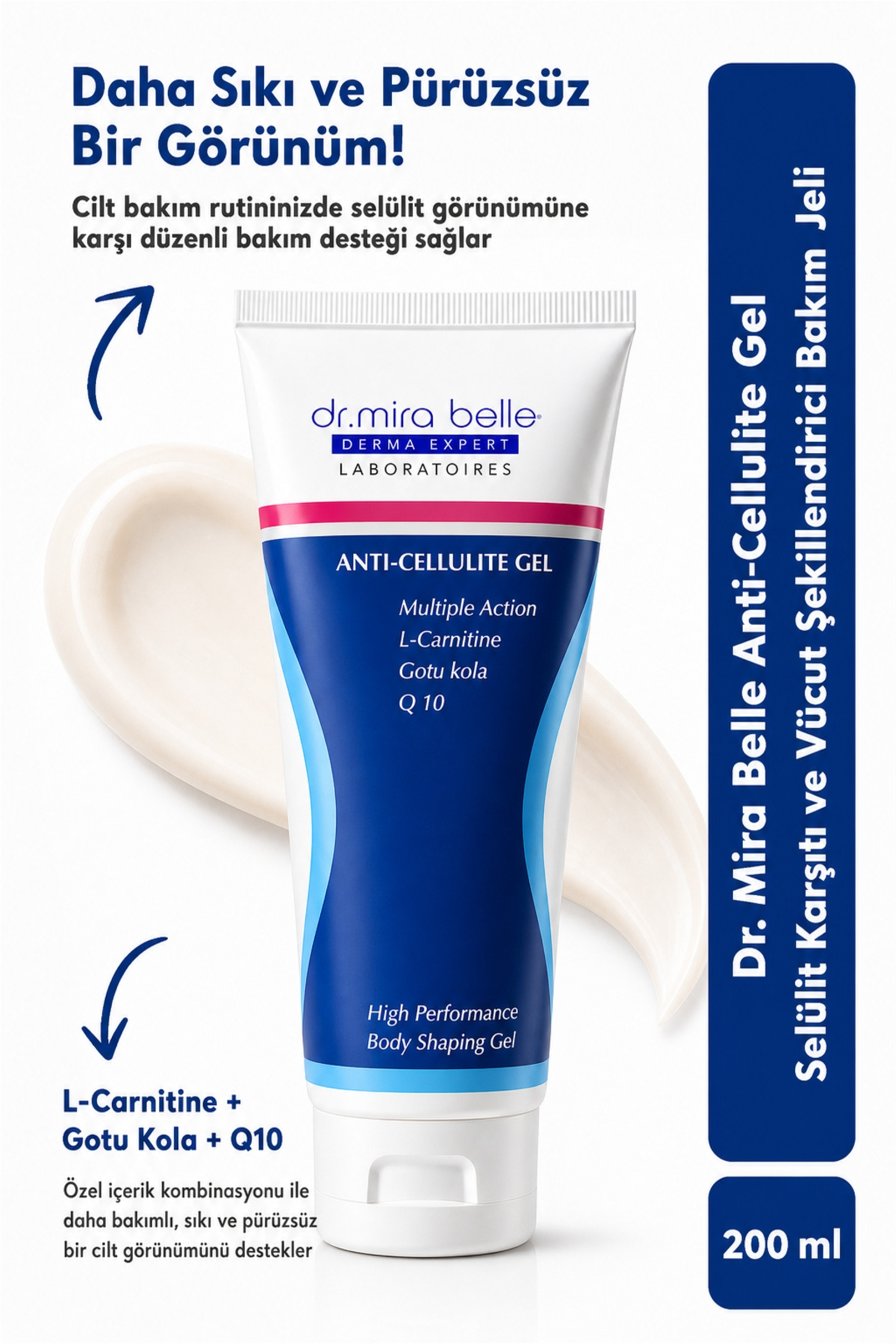 Dr.Mira Belle Anti Celulite Gel