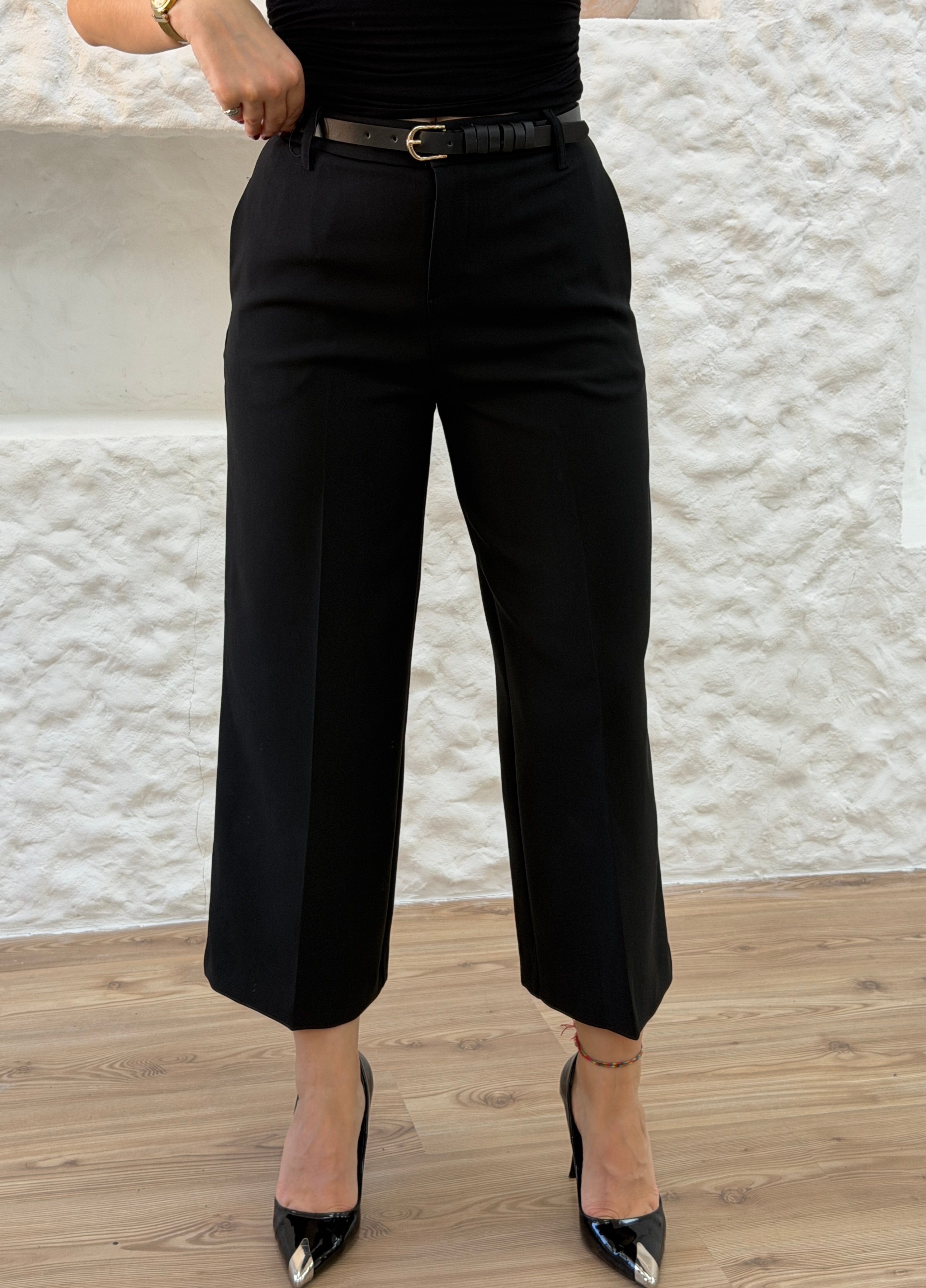 KEMERLİ CULOTTE PANTOLON