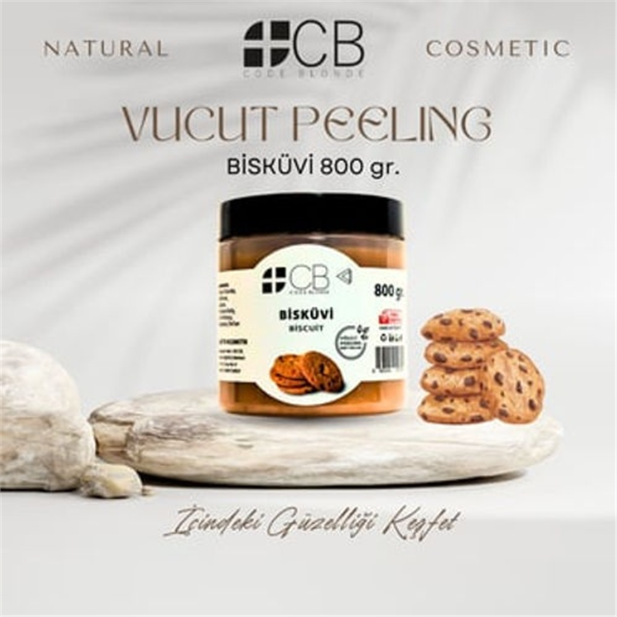 Code Blonde Peeling Bisküvi 800g Salon Boy