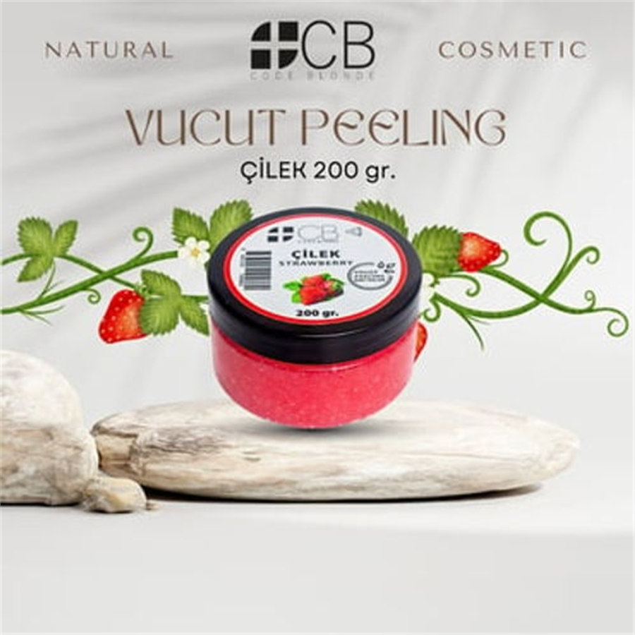 Code Blonde Peeling Çilek 200g