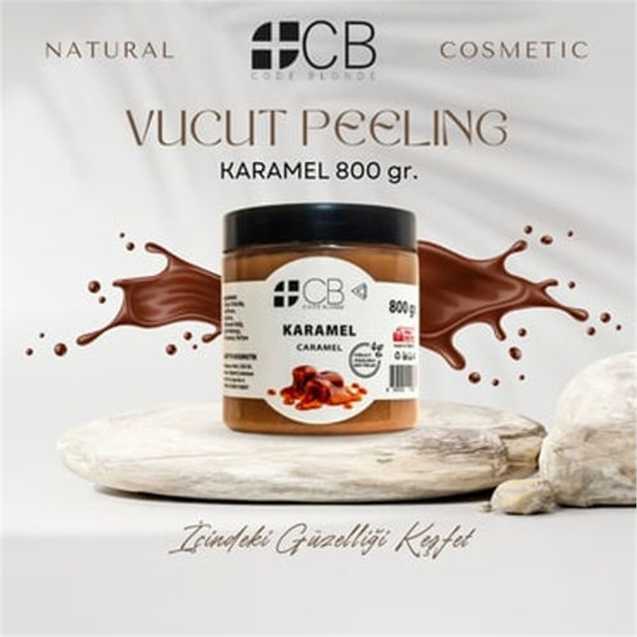 Code Blonde Peeling Karamel 800g Salon Boy