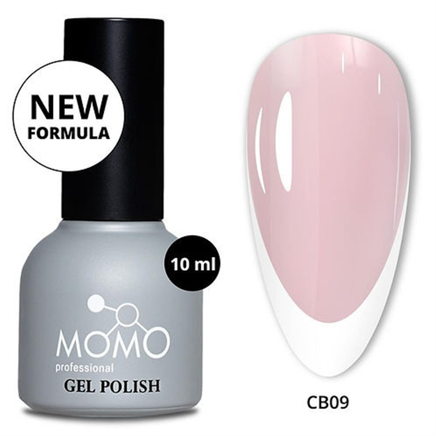 MOMO Kalıcı Oje French Color Base Coat CB09, Pudra Pembe, 10 ml