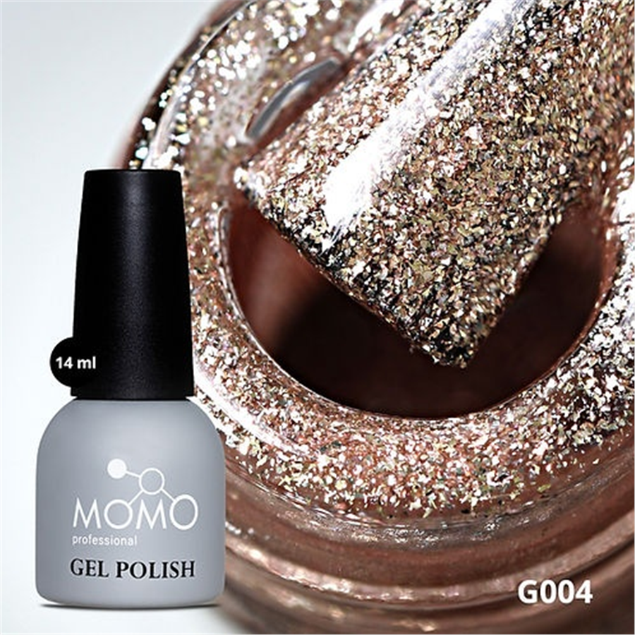 MOMO Kalıcı Oje G004, Rose Gold, 14 ml