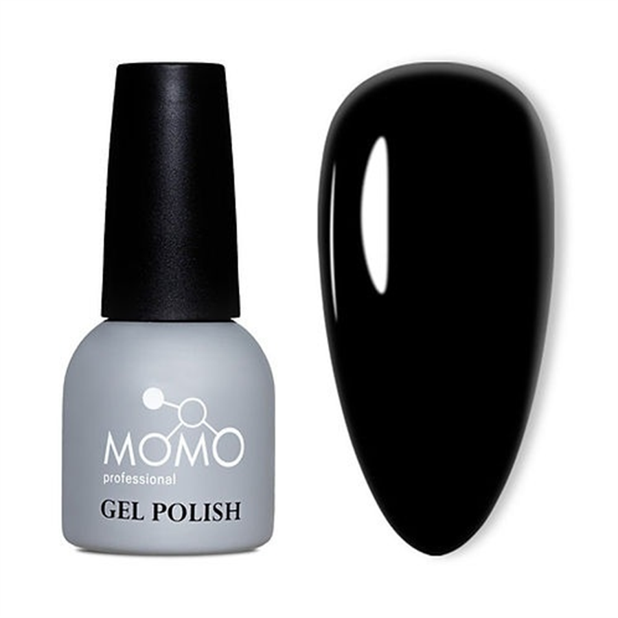 MOMO Kalıcı Oje K001, Siyah, 14 ml
