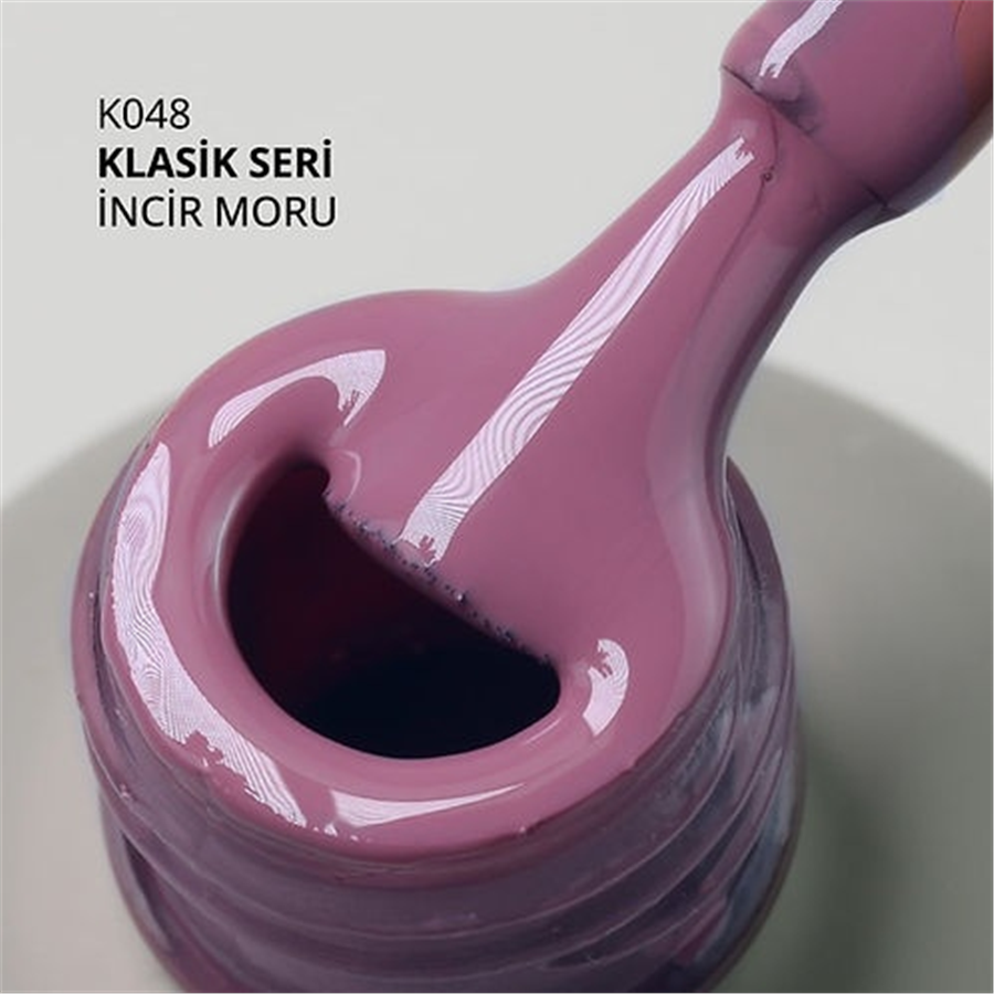MOMO Kalıcı Oje K048, İncir Moru, 14 ml