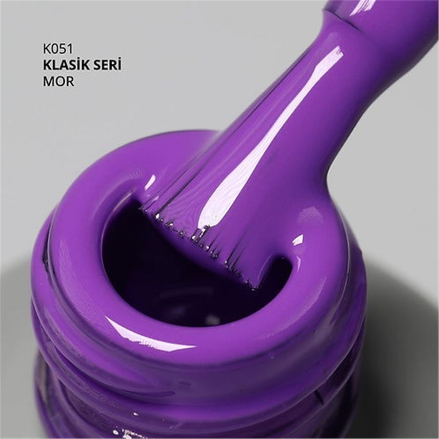 MOMO Kalıcı Oje K051, Mor, 14 ml