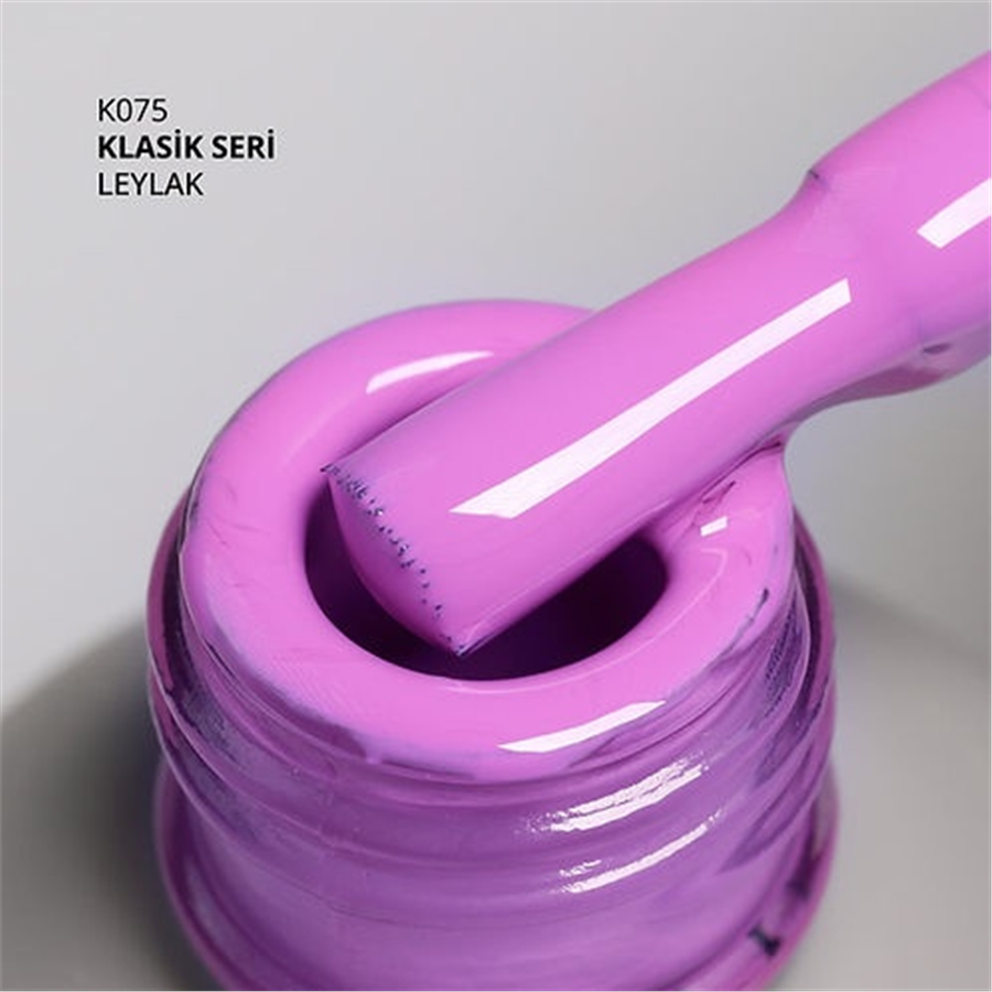 MOMO Kalıcı Oje K075, Leylak, 14 ml
