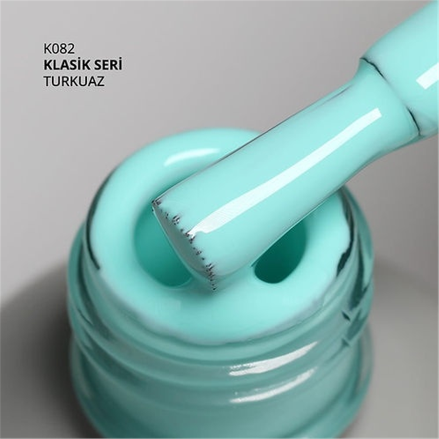 MOMO Kalıcı Oje K082, Turkuaz, 14 ml