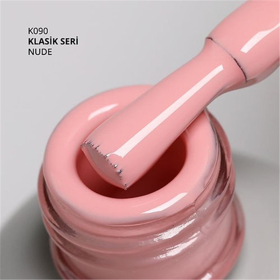 MOMO Kalıcı Oje K090, Nude, 14 ml