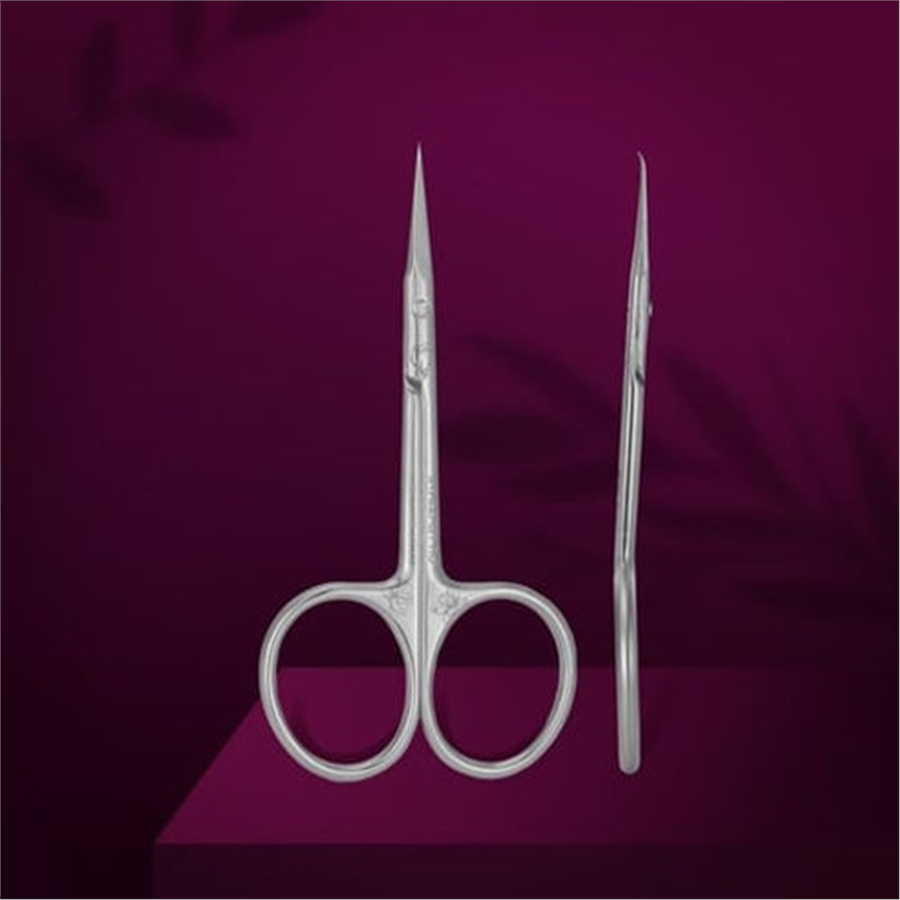 STALEKS EXCLUSIVE 21 TYPE 2 Profesyonel Kancalı Tırnak Eti Makası (Magnolia)