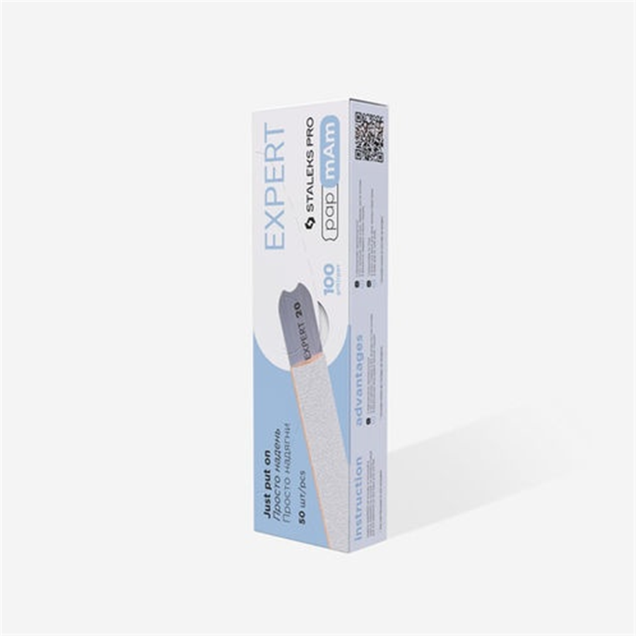 STALEKS EXPERT 22 Yedek PapmAm Beyaz Törpüler, 100 Grit (50 Adet)