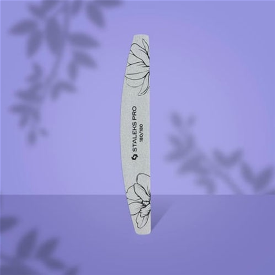 STALEKS Yarim Ay Kağit Tirnak Törpüsü EXPERT 40 180/180 Grit (25 Adet)
