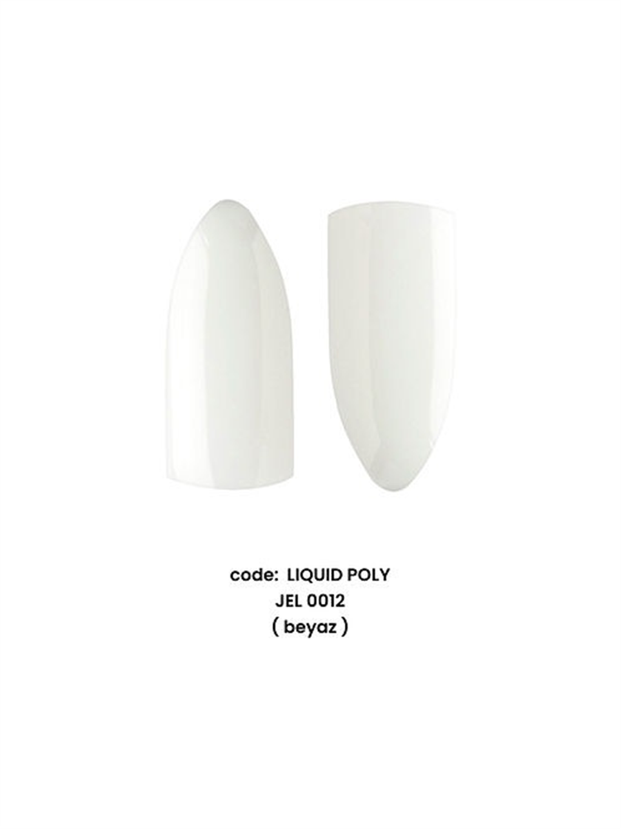 VİOLA LIQUID POLY GEL 0012-50 ML ( BEYAZ )