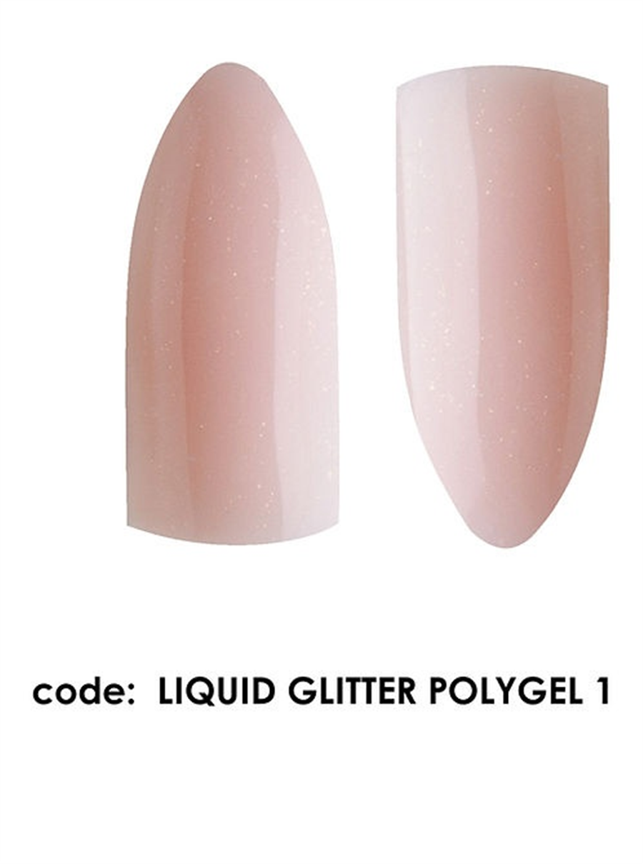 VİOLA LIQUID POLY JEL GLITTER 0001 - 30 ML