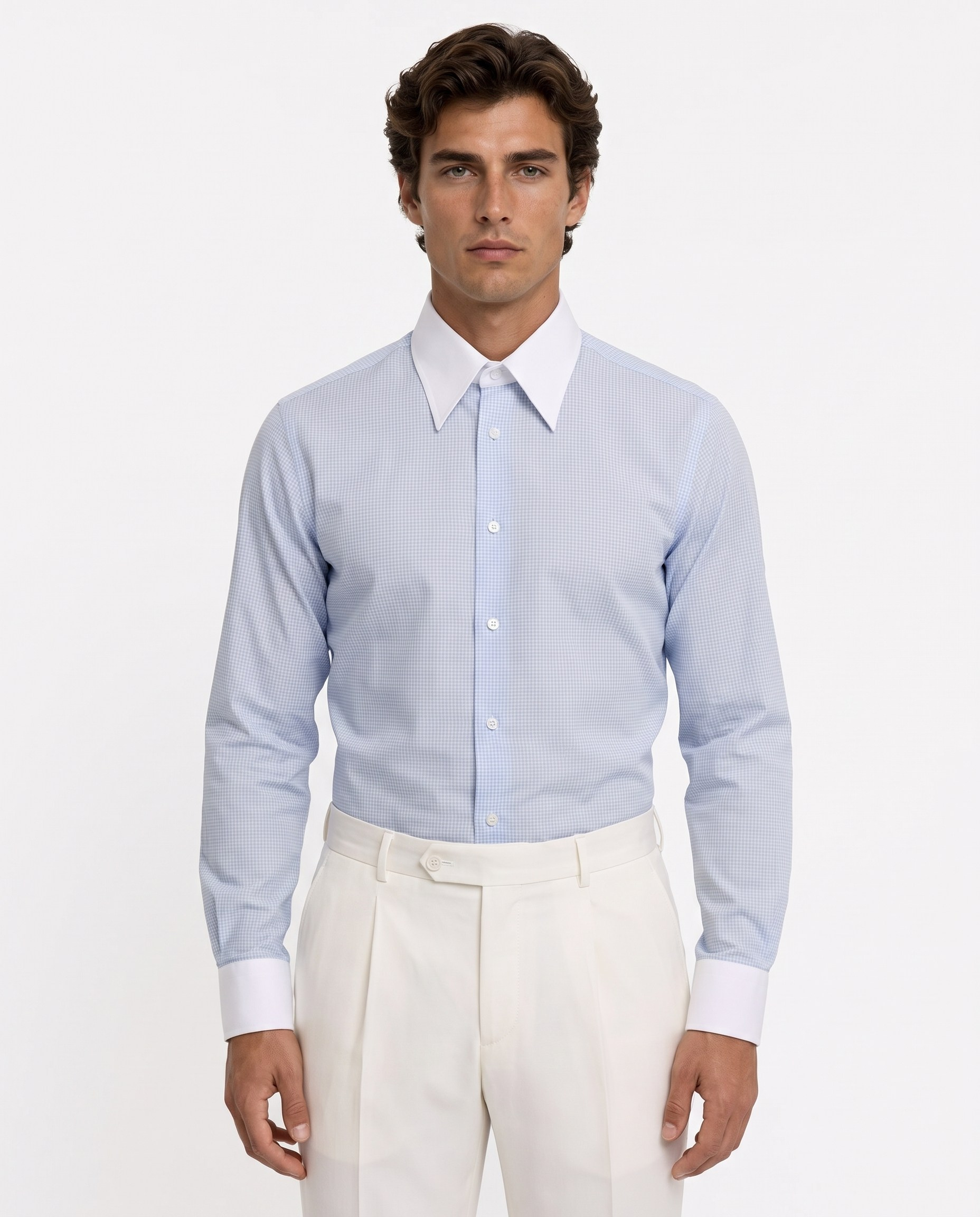 Classic Collar Shirt Blue