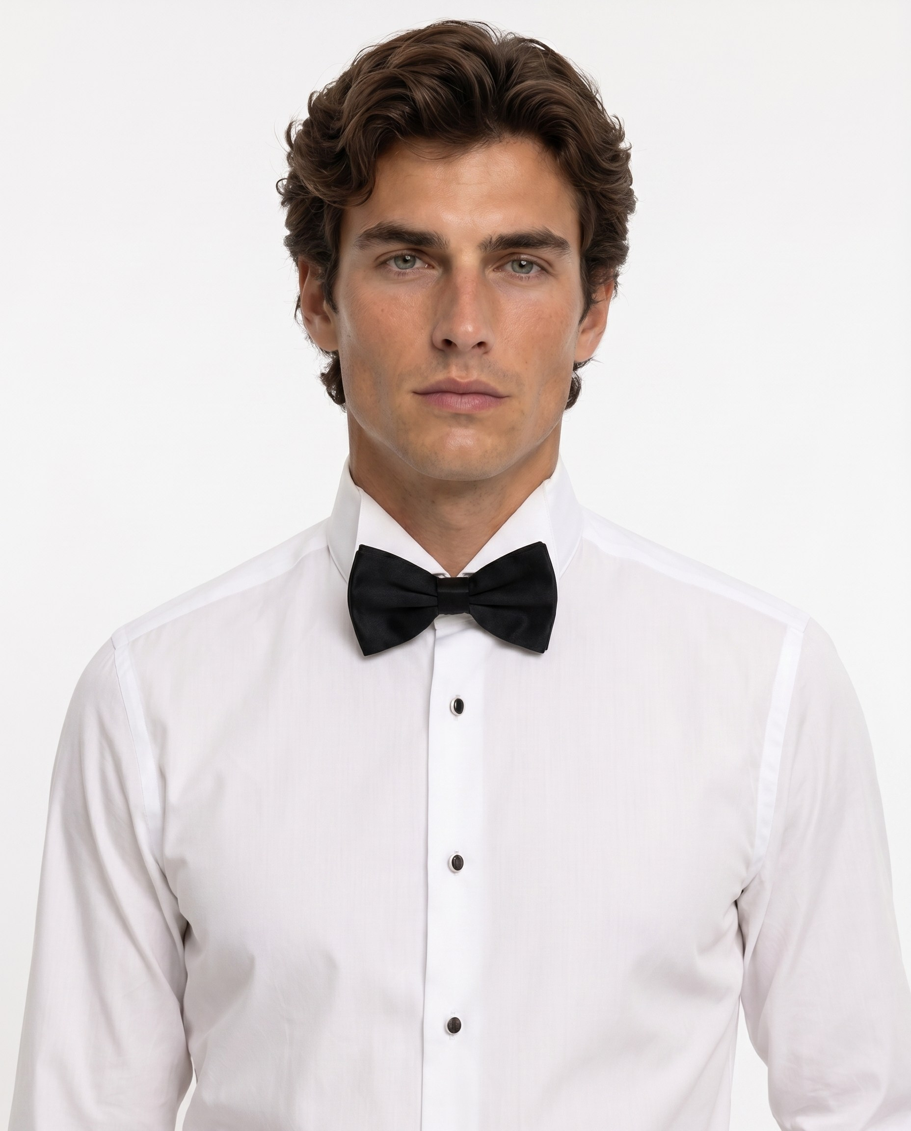 Tuxedo Shirt White