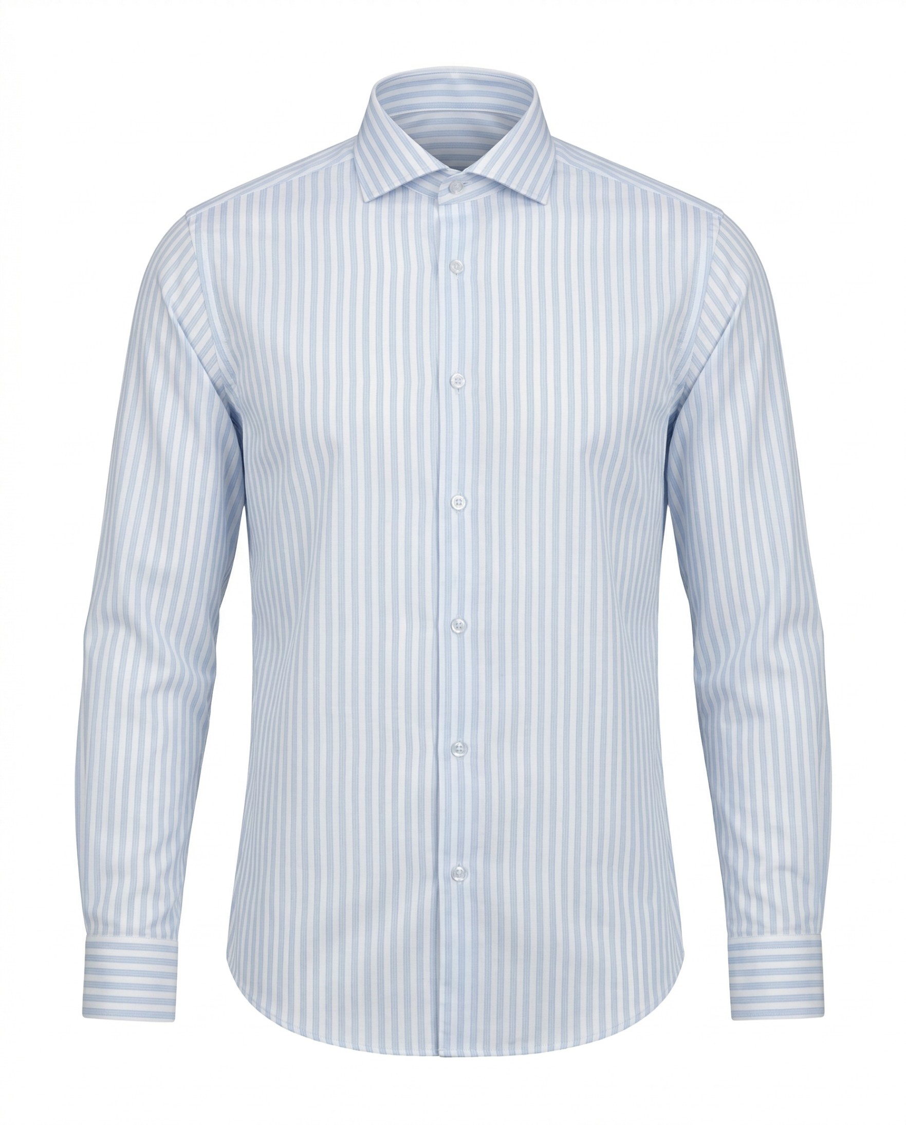 Bari Italian-Collar Shirt Blue