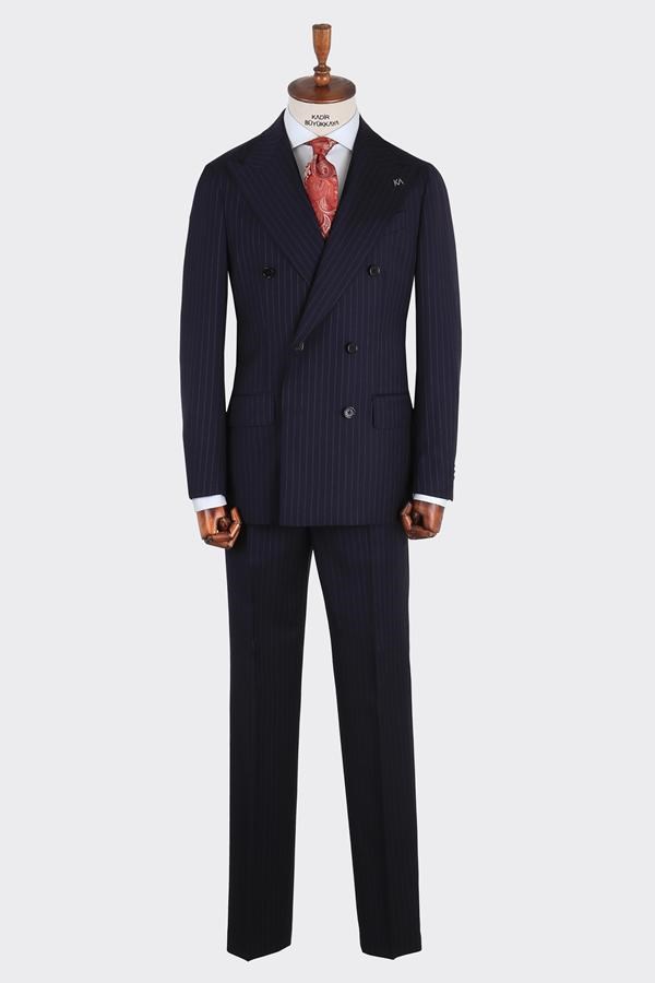 Bellagio Cross-Over Suit Navy