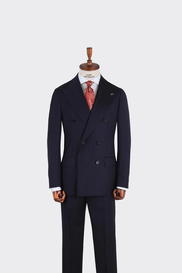 Bellagio Cross-Over Suit Navy