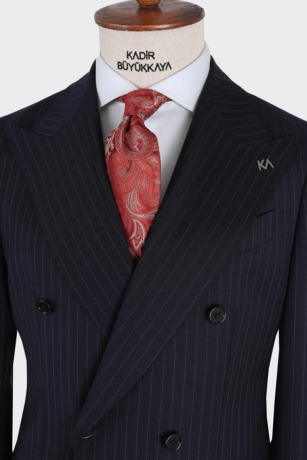 Bellagio Cross-Over Suit Navy
