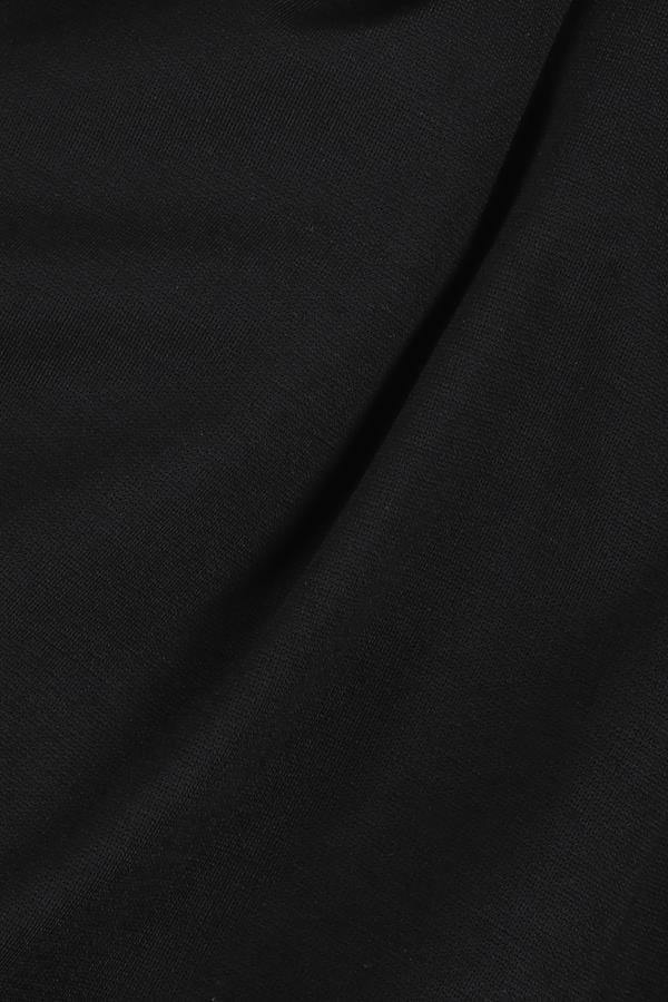 Bis.Yaka K.Kol T-Shirt Siyah
