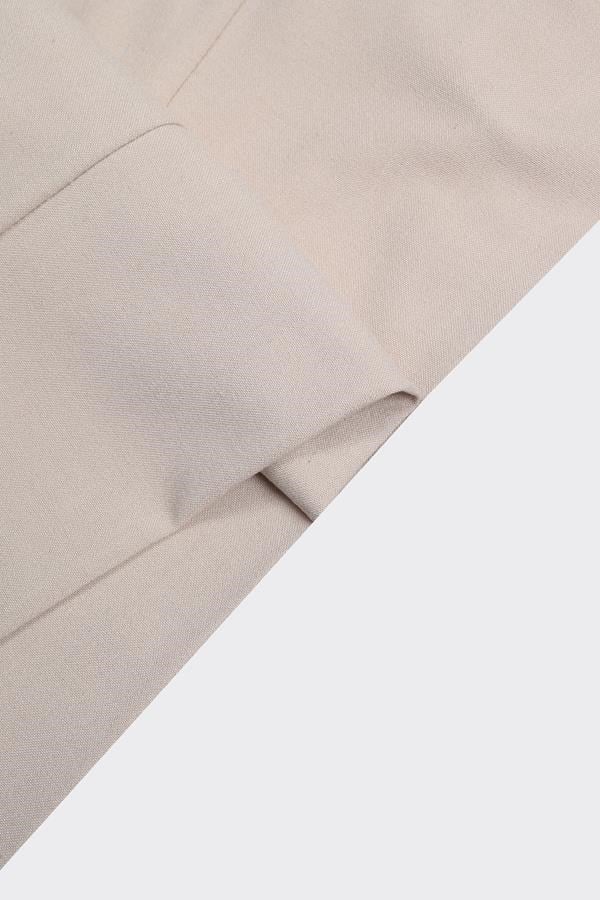Çift Pile Pantolon Bej