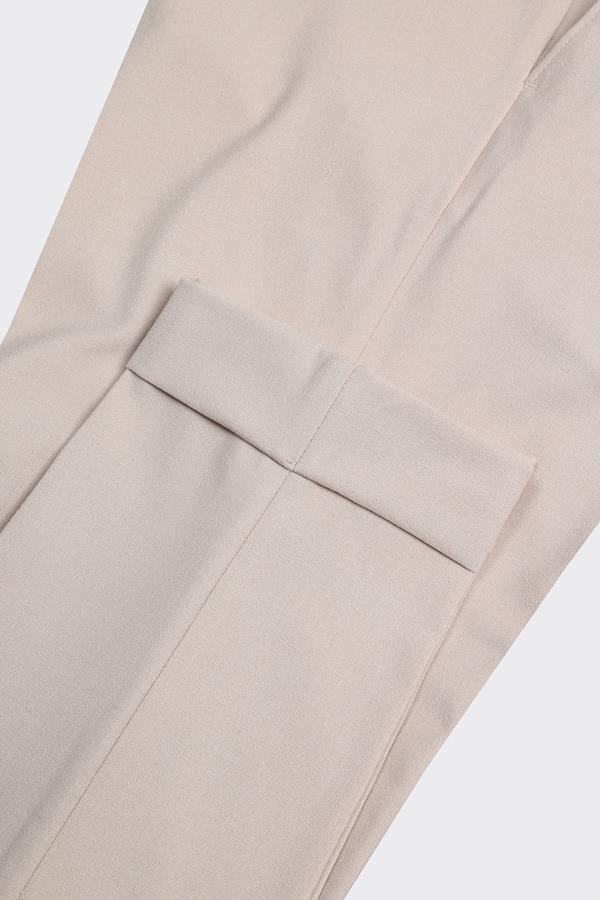 Çift Pile Pantolon Bej