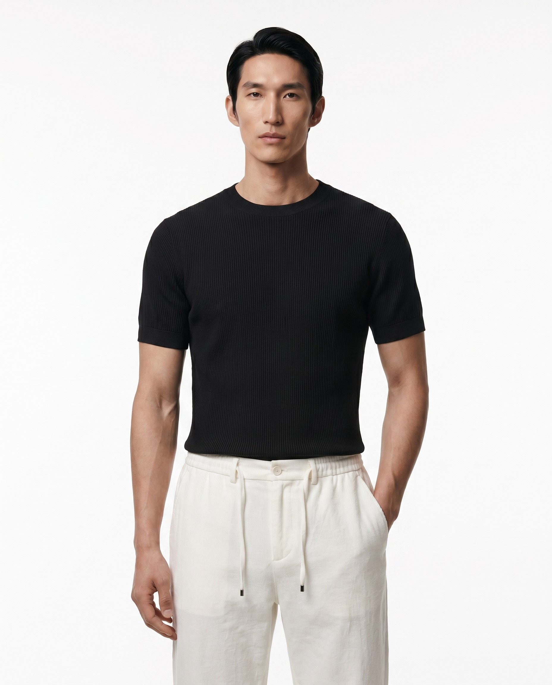 Classico Triko T-Shirt Siyah