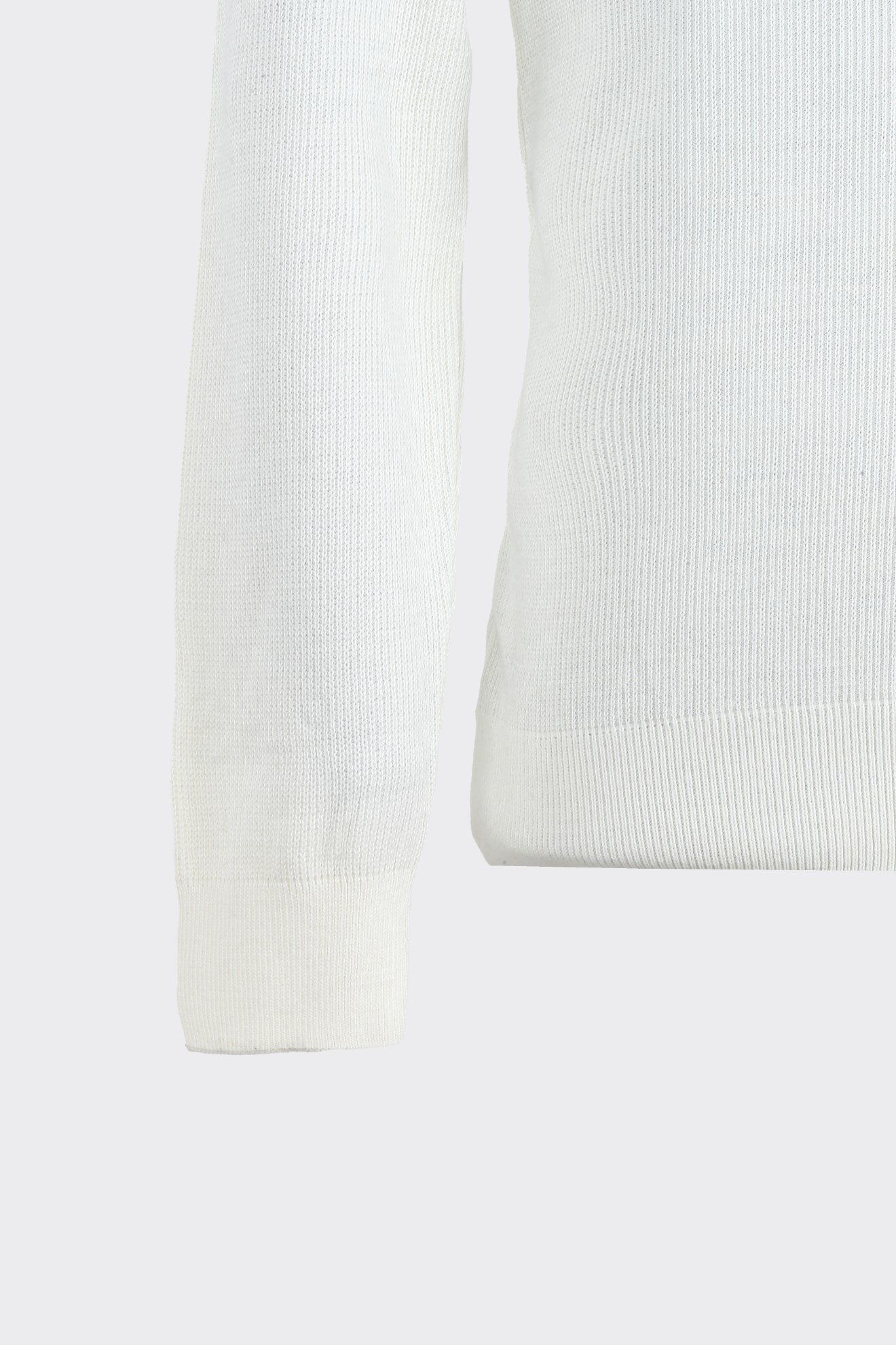Full Fisherman Sweater Ecru