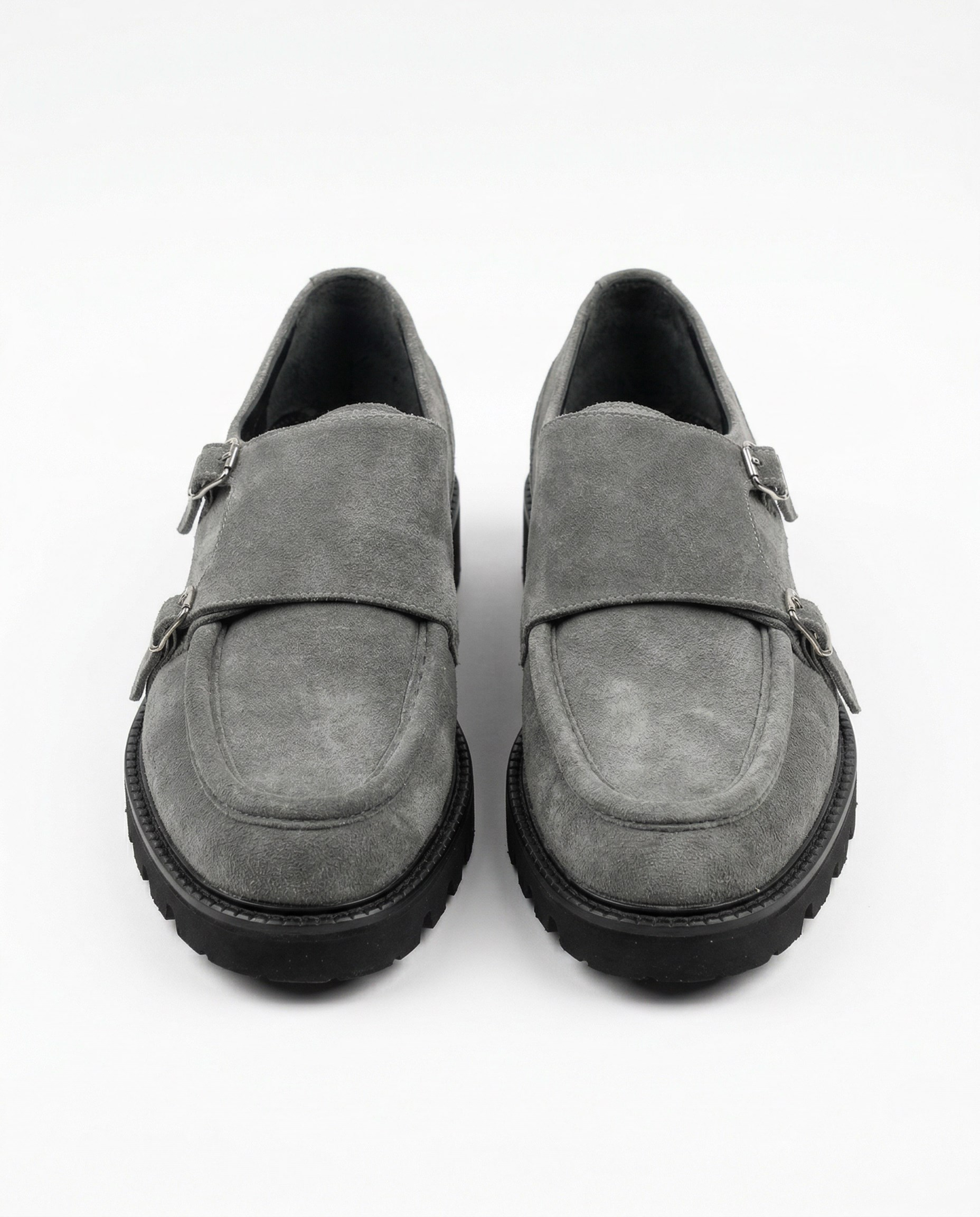 Loafer Ayakkabı Gri Süet