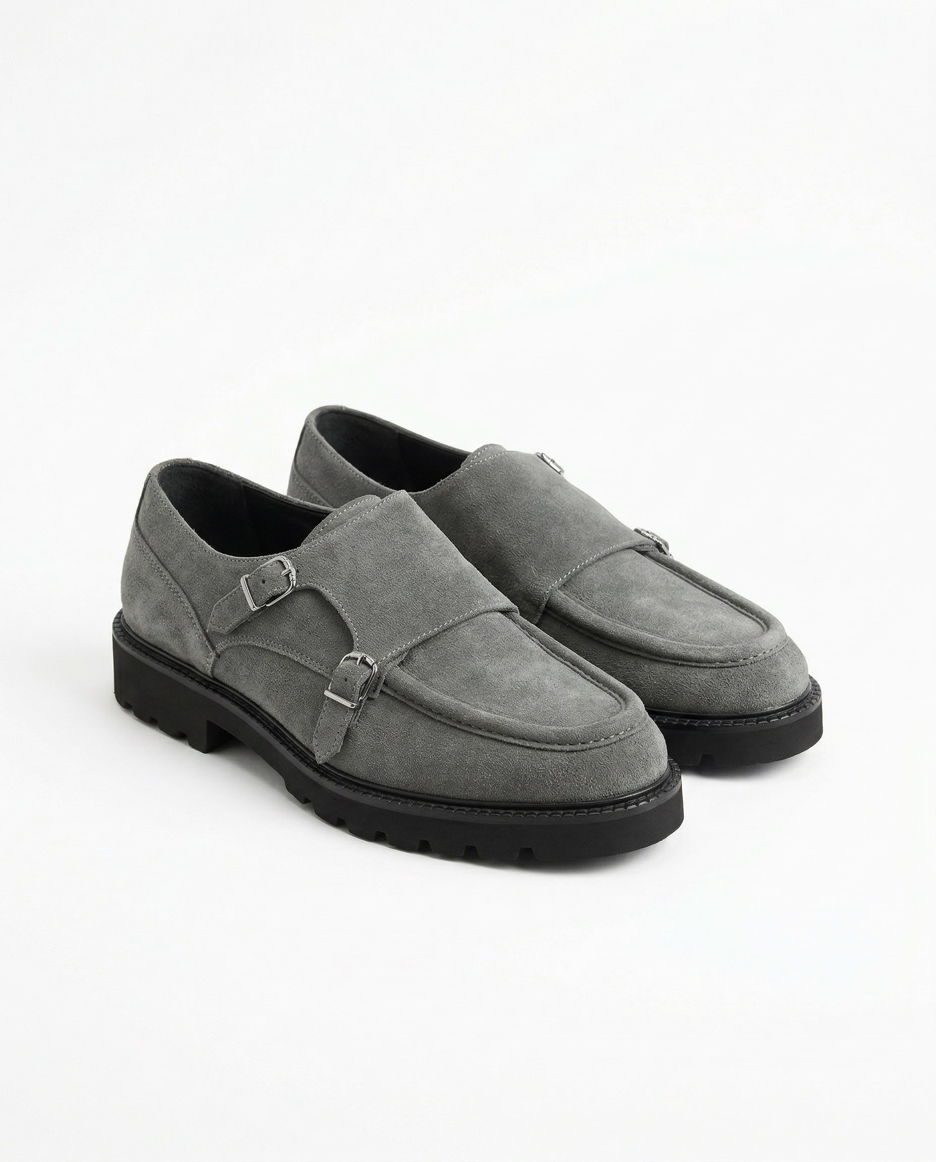 Loafer Ayakkabı Gri Süet