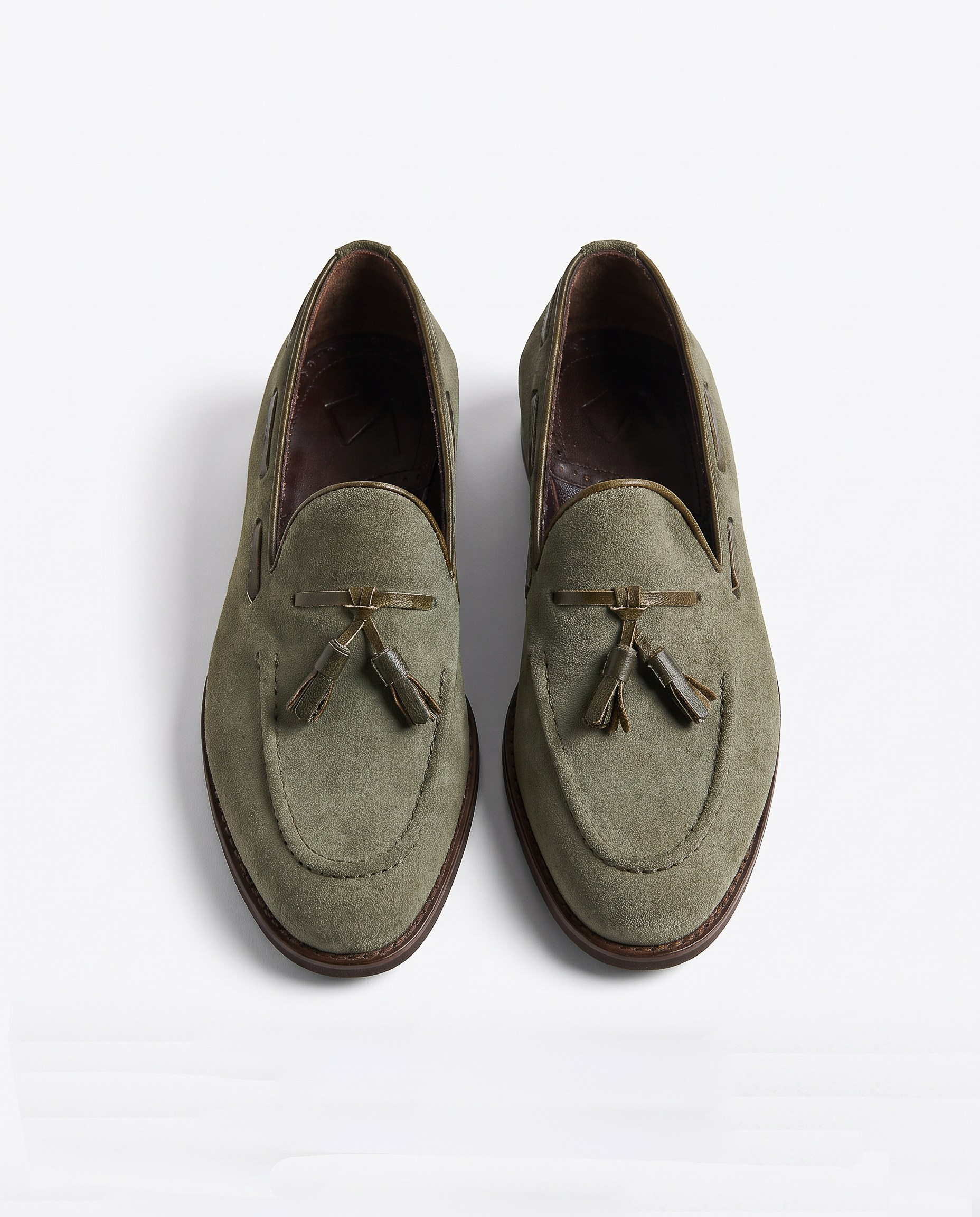 Loafers Khaki Suede