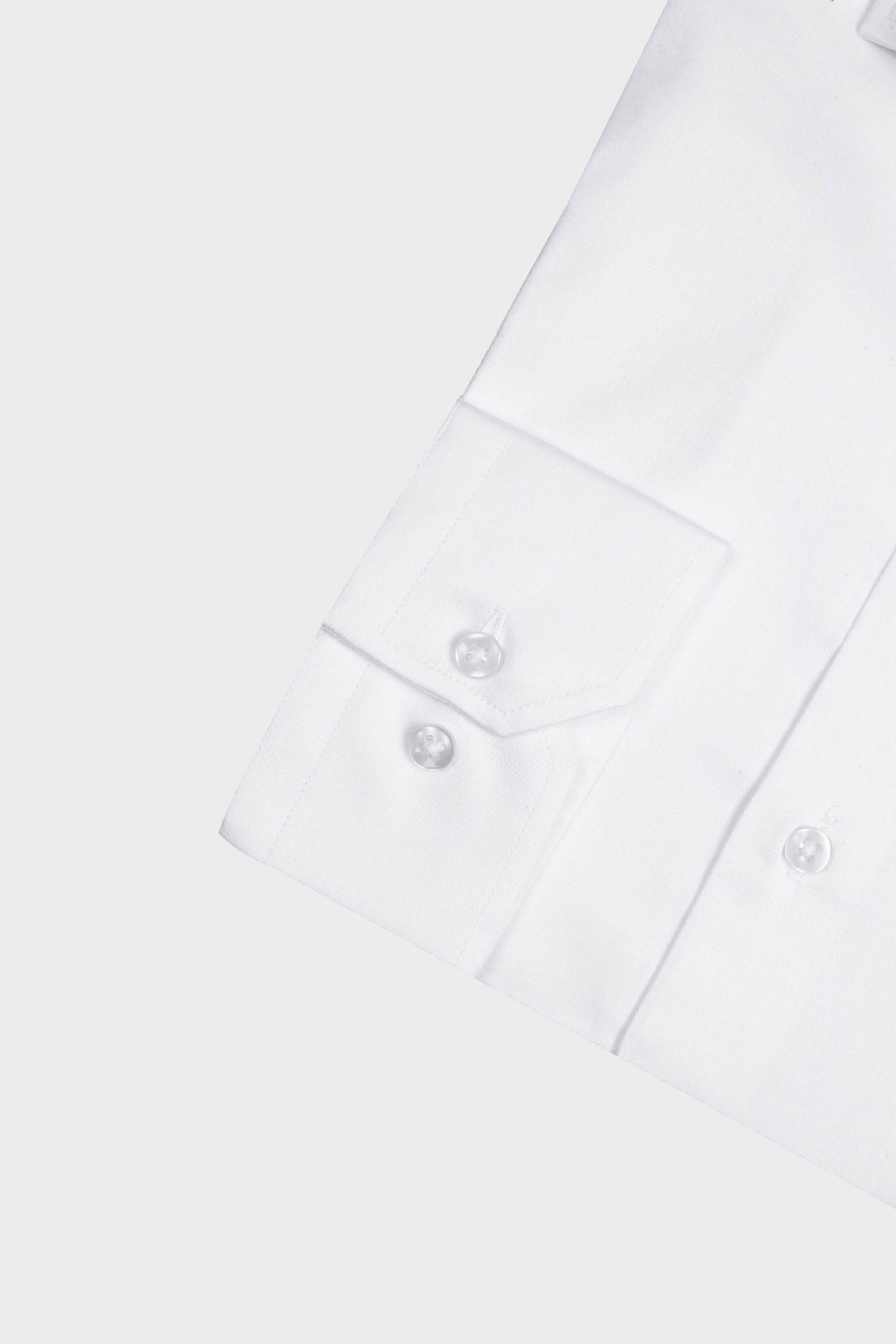 Italian-Collar Shirt White