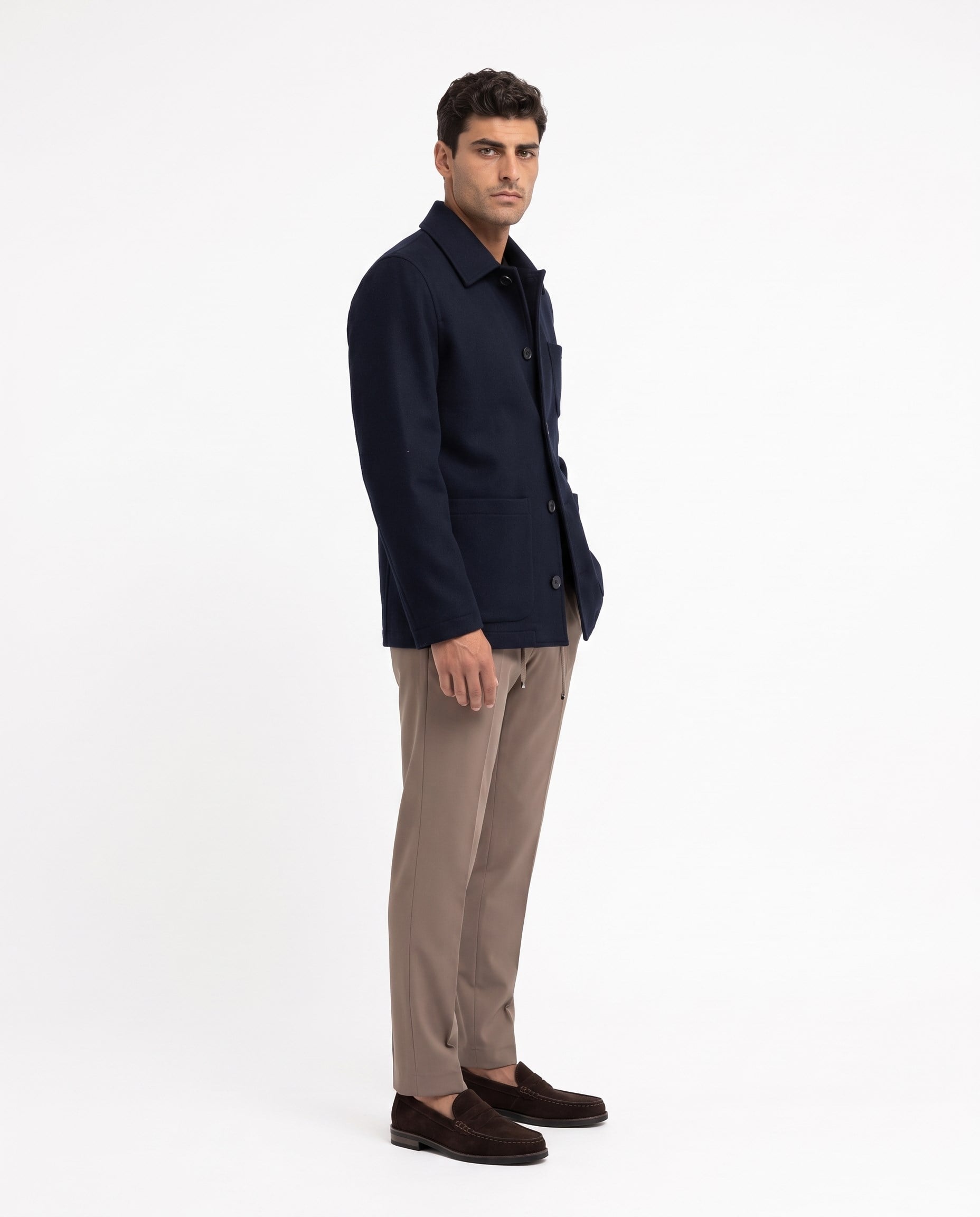 Jake Overshirt Lacivert