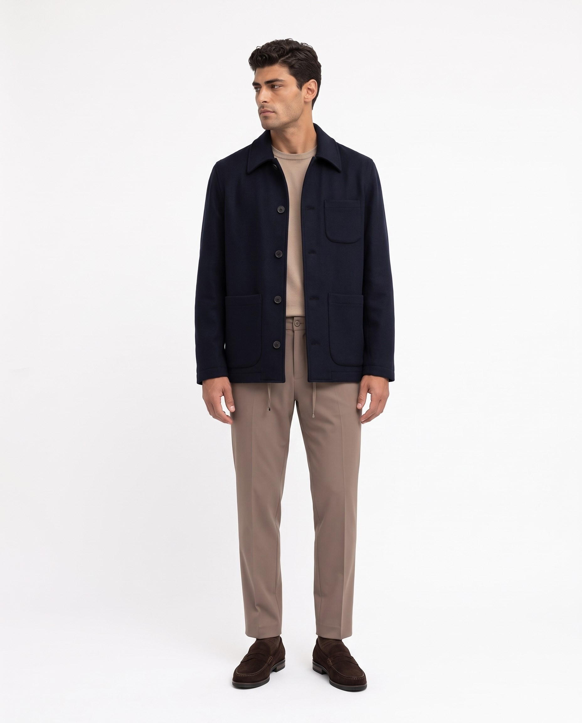 Jake Overshirt Lacivert