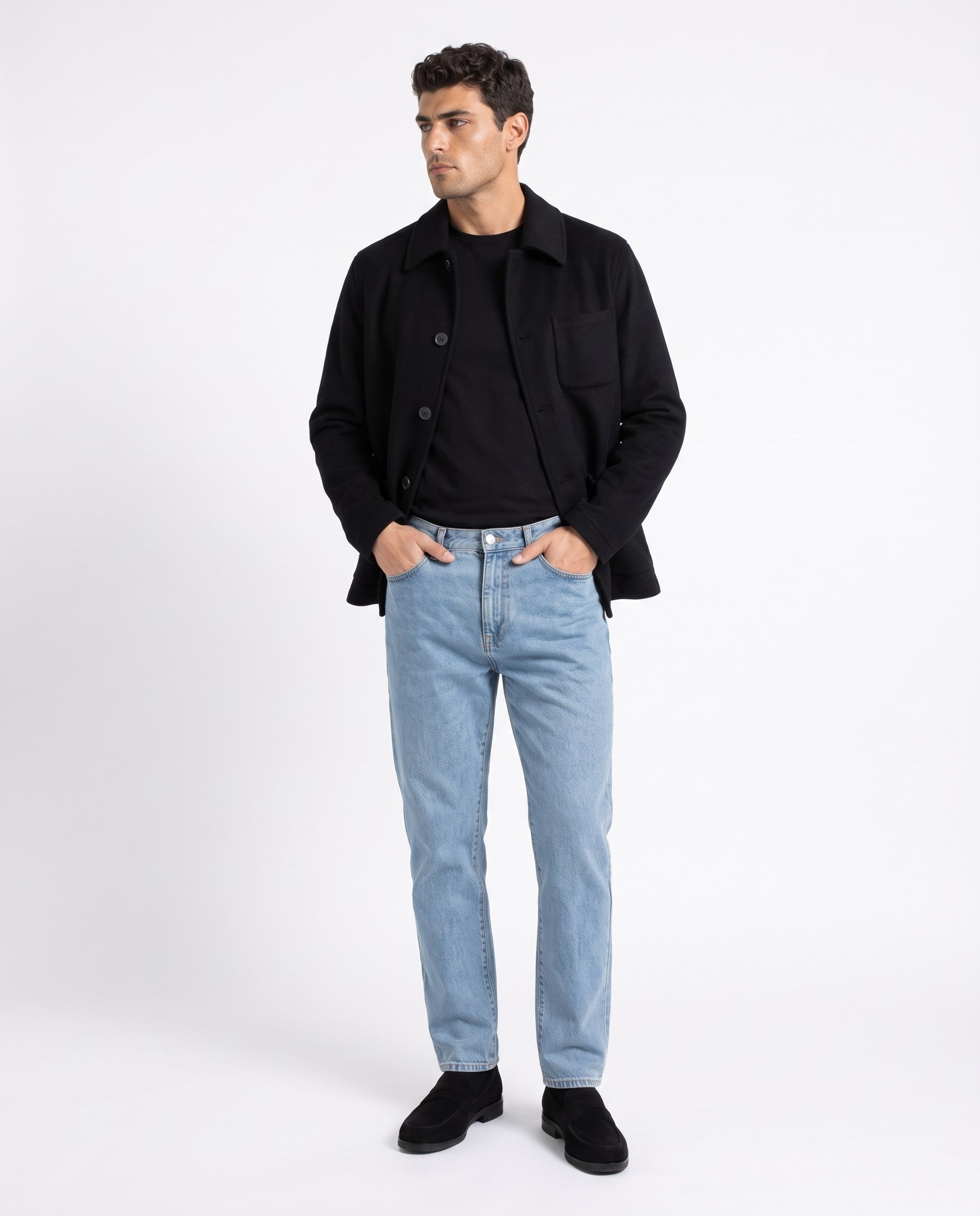 Jake Overshirt Siyah