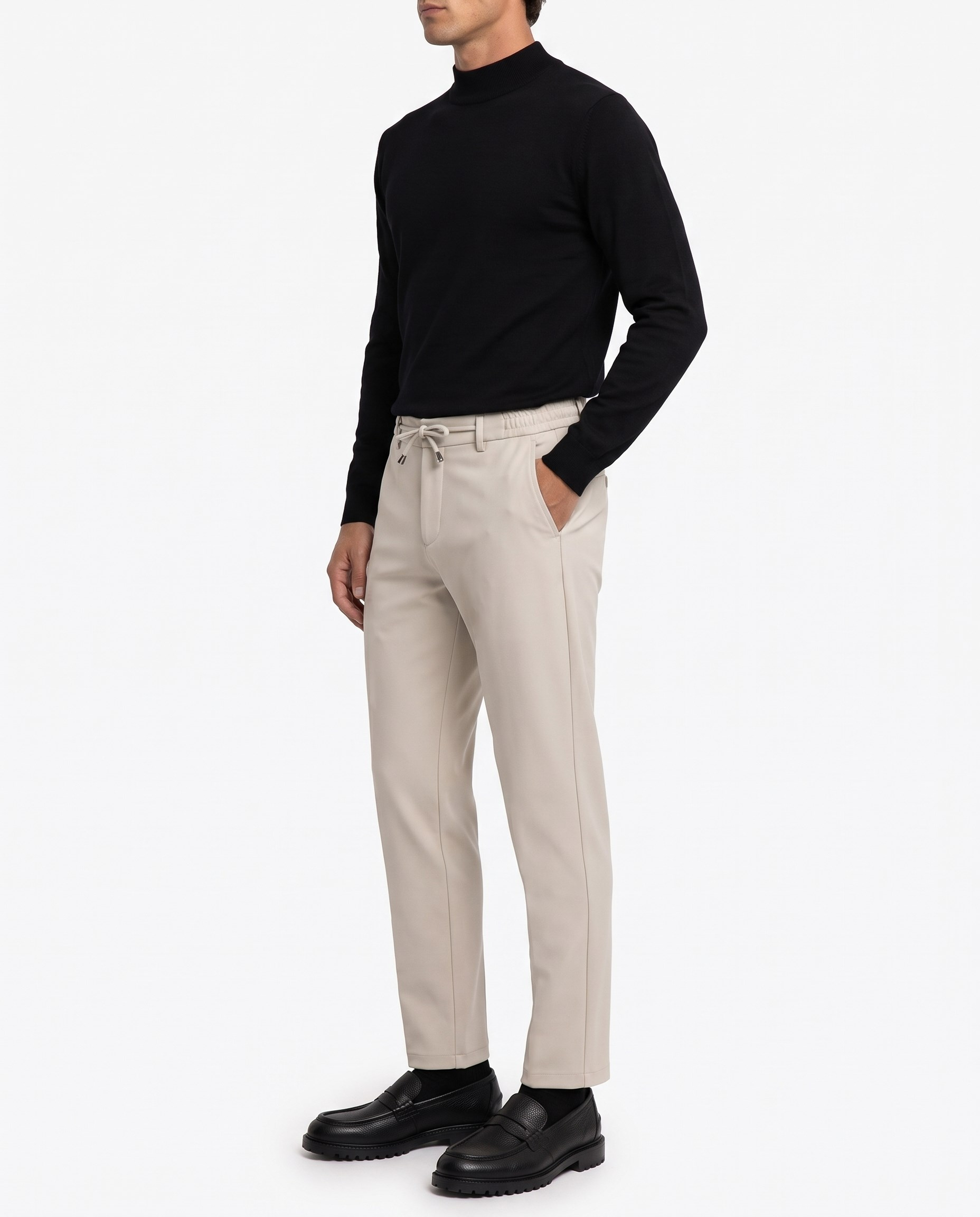 Alfio Jogger Pantolon Taş