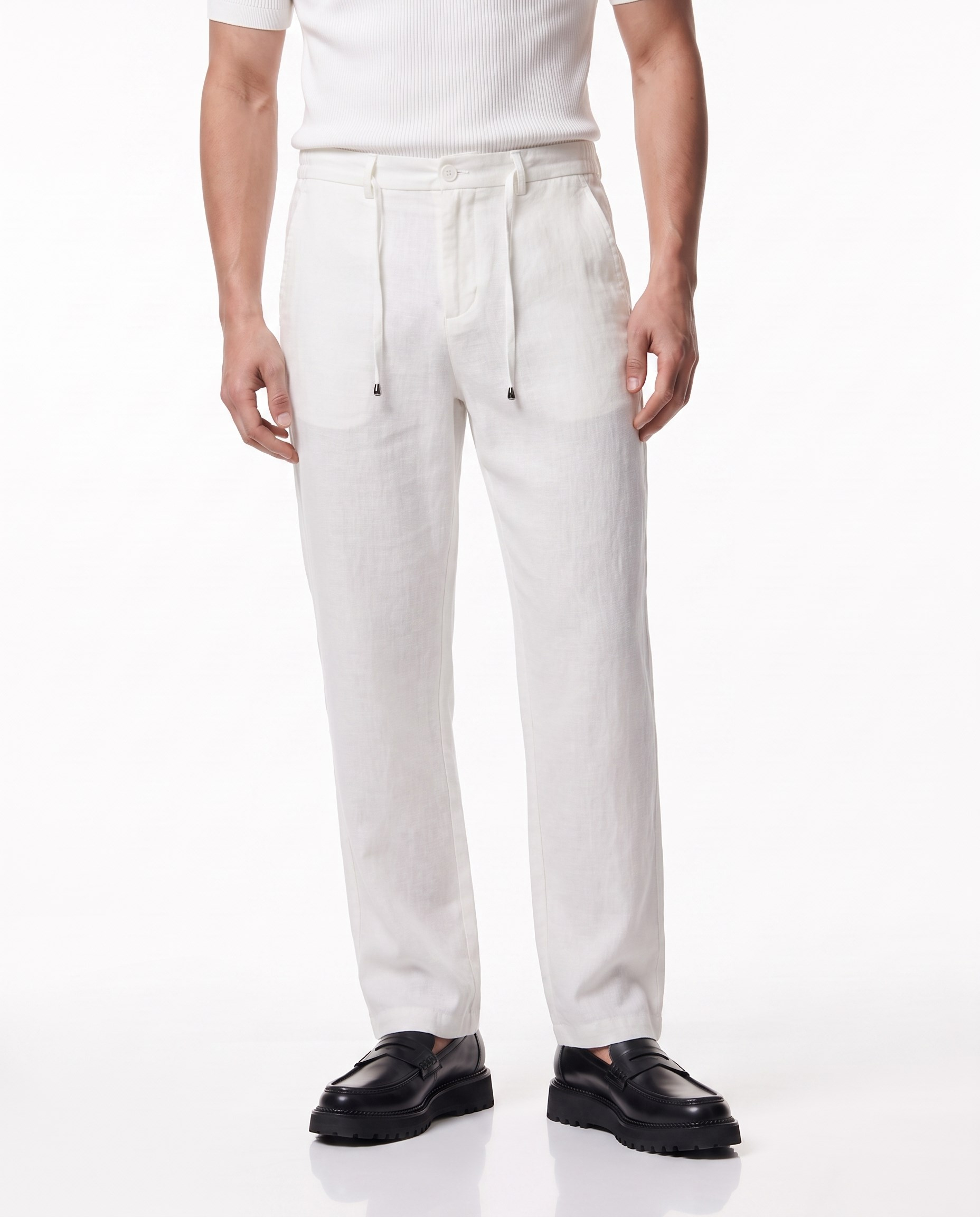 Soft Ruby Jogger Pantolon Beyaz