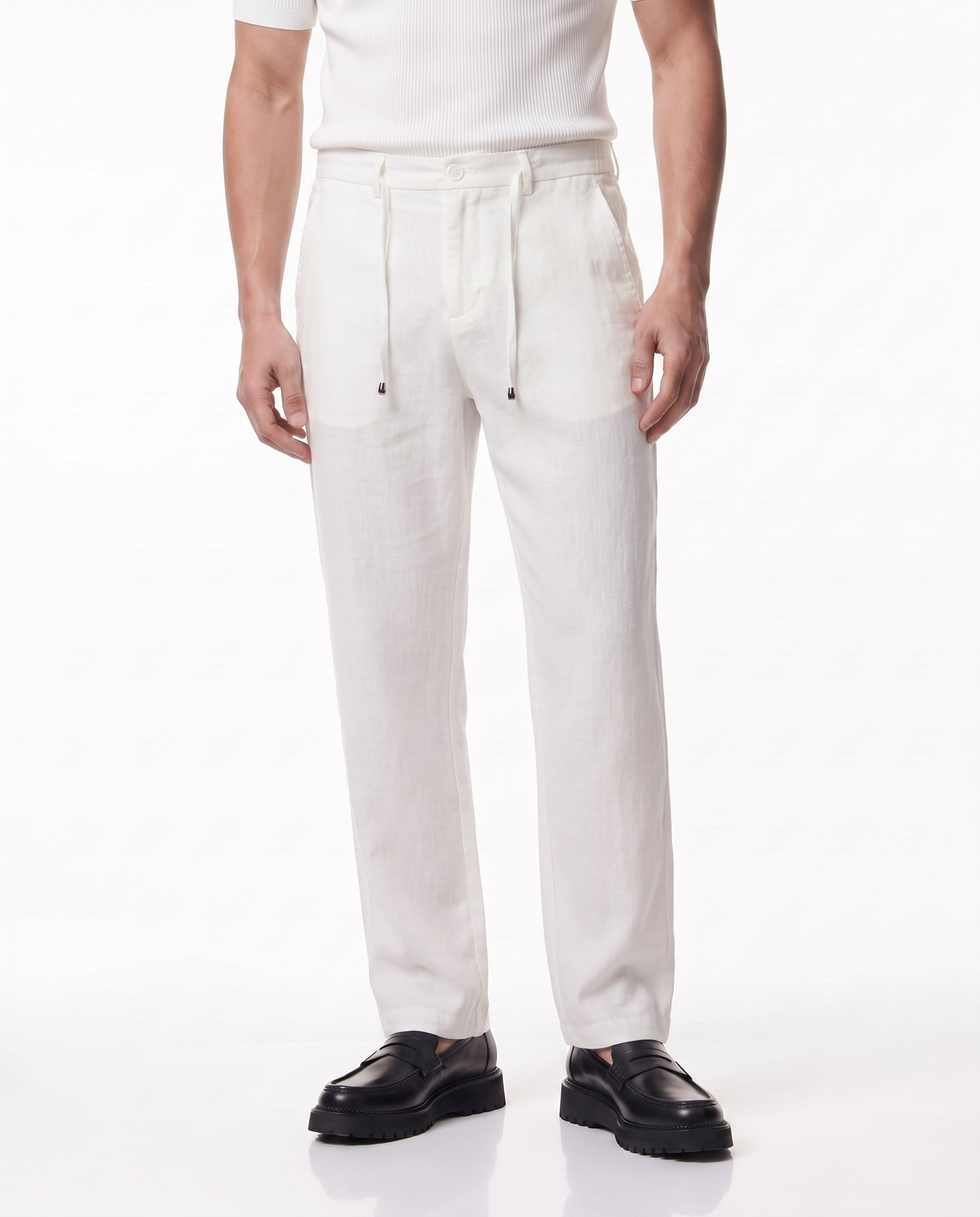 Soft Ruby Jogger Pantolon Beyaz