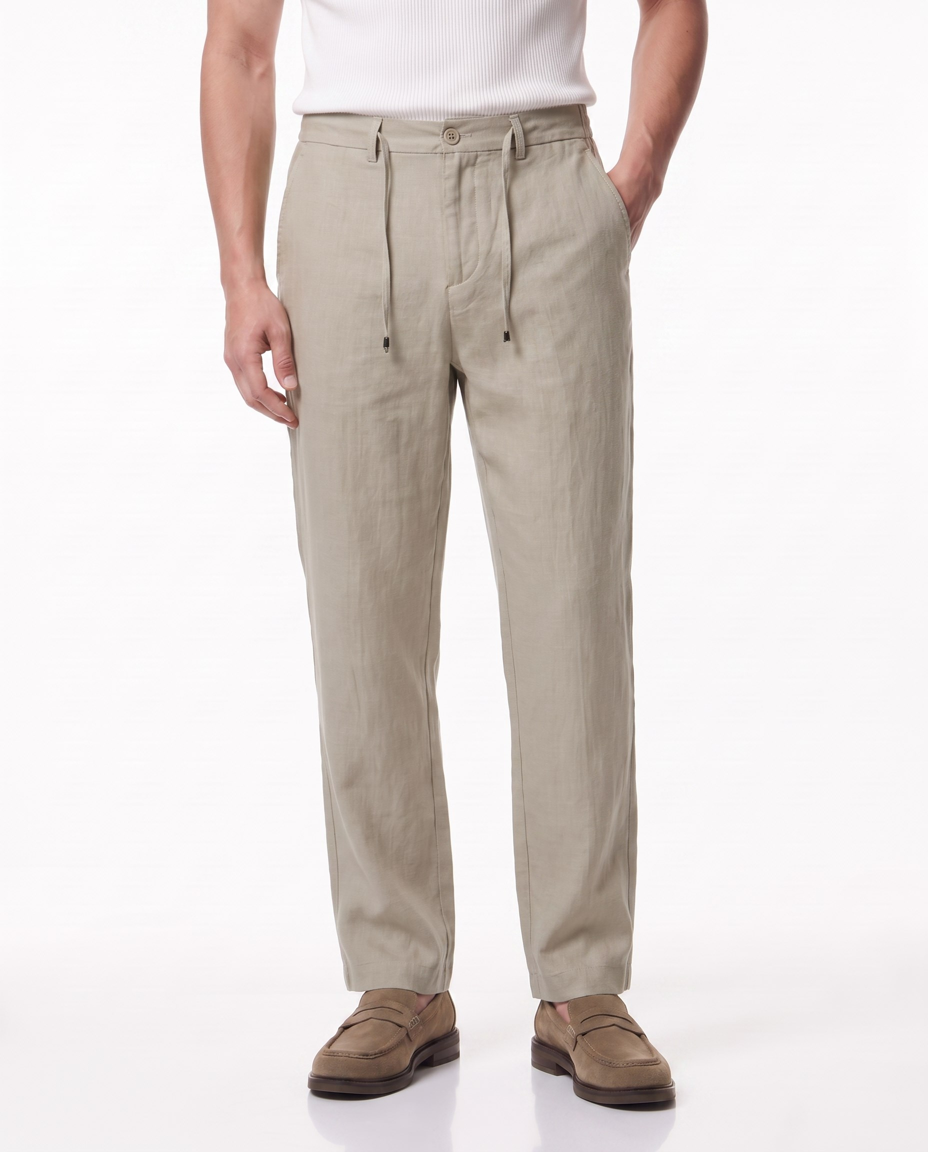 Soft Ruby Jogger Pantolon Bej