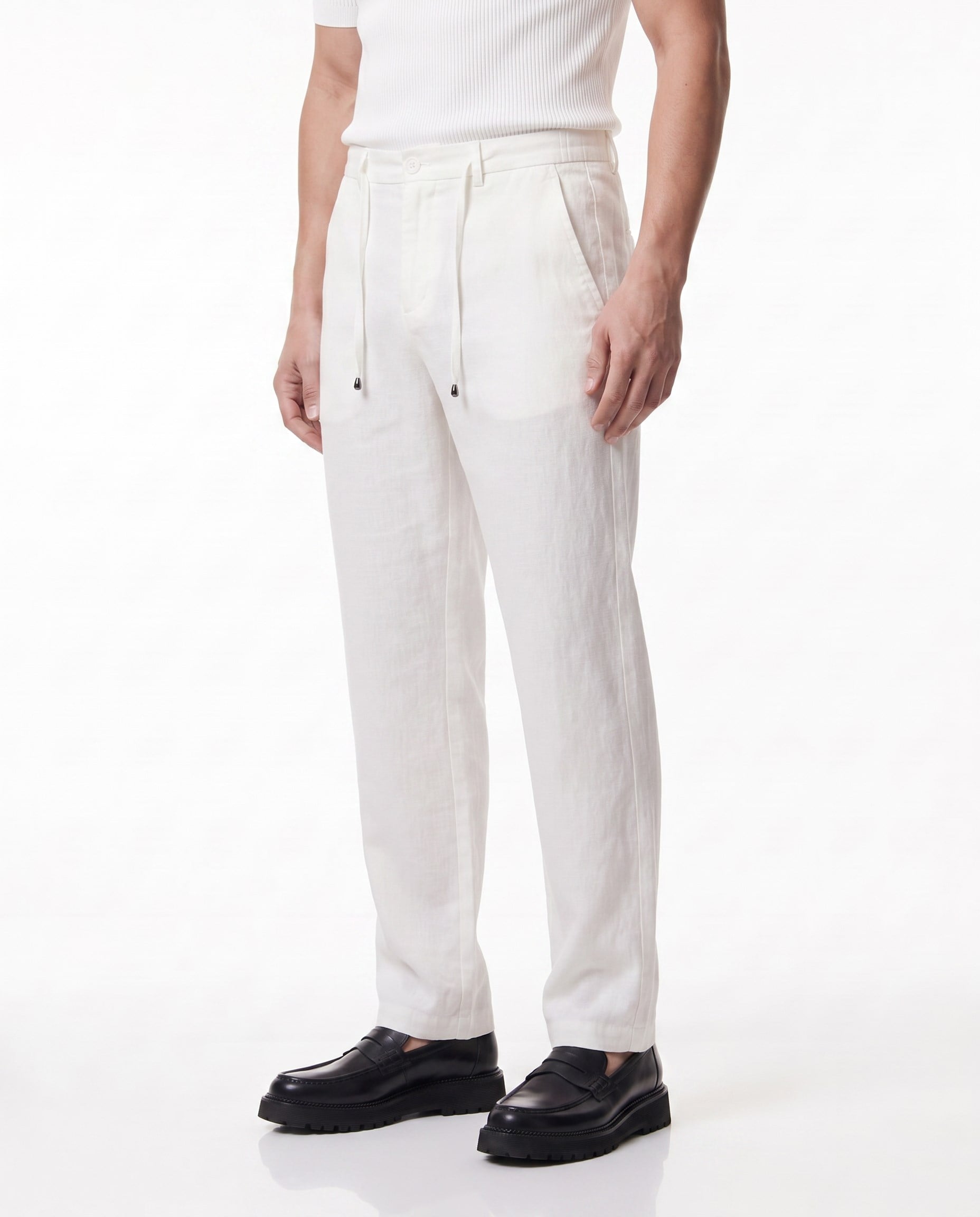 Soft Ruby Jogger Pantolon Beyaz