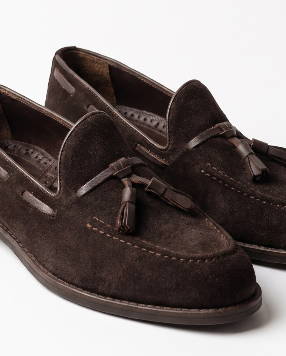 Loafers Brown Suede