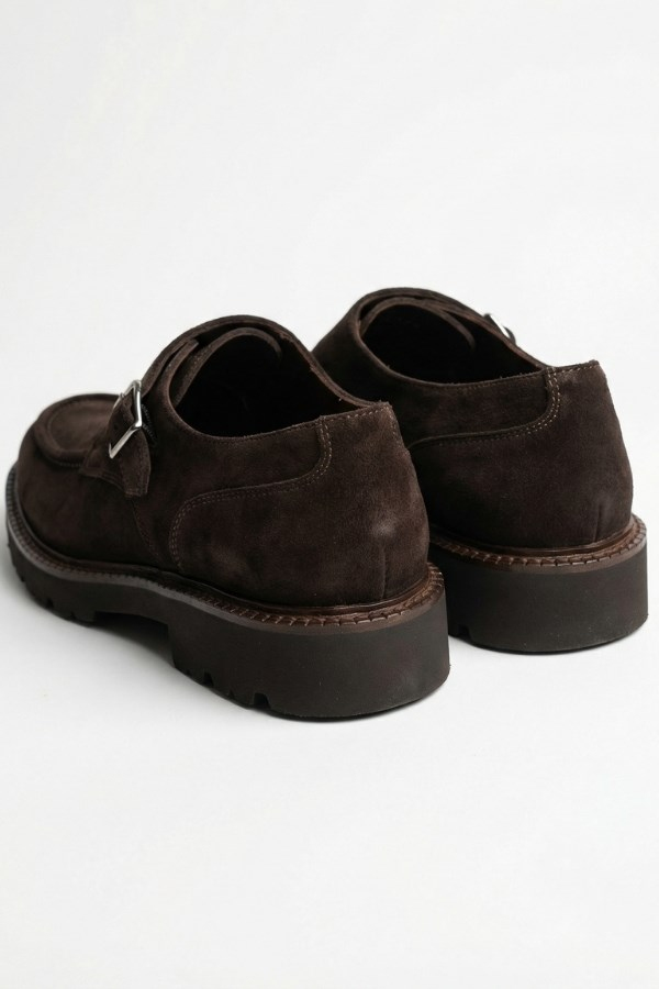 Loafer Ayakkabı Kahve Süet