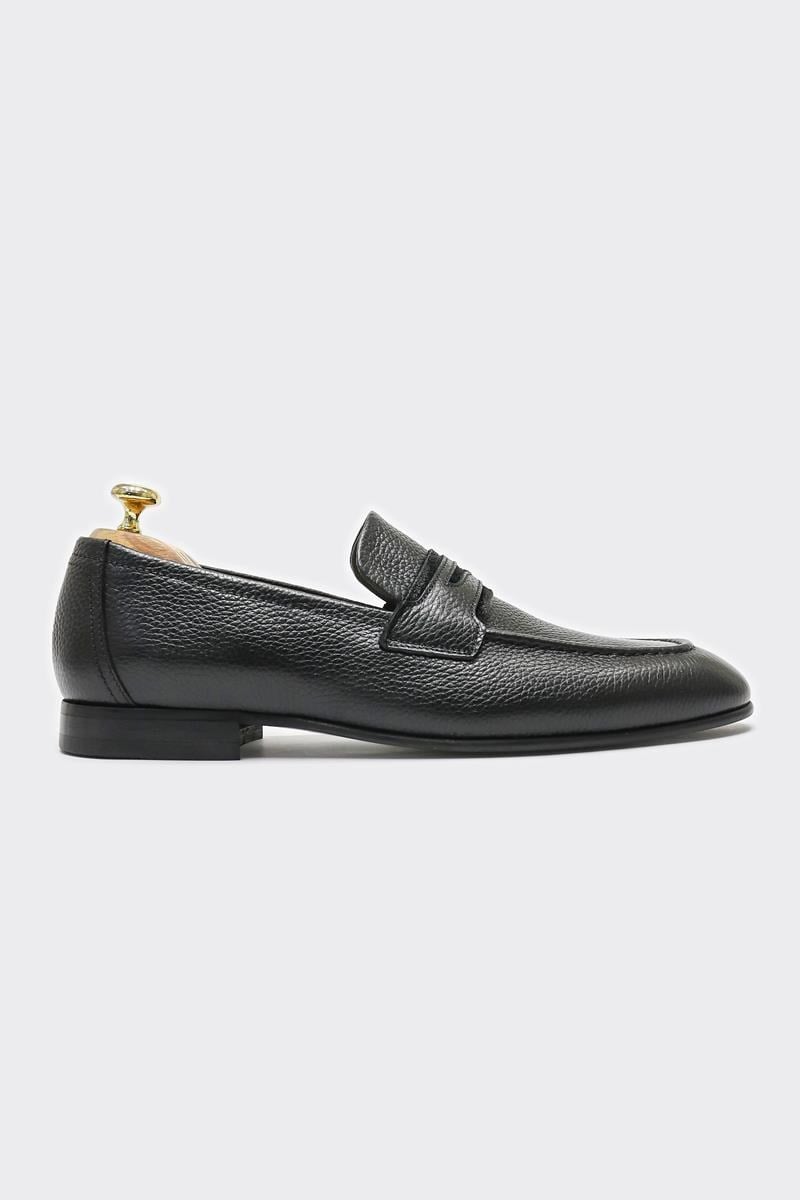 Klasik Ayakkabı Siyah Floter-Siyah Süet