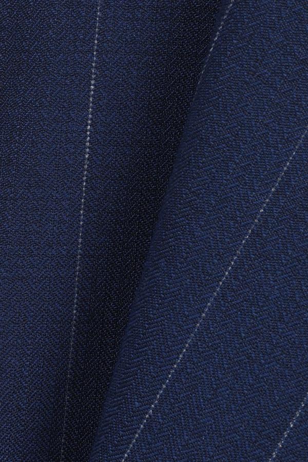 Double-Breasted Suit Light Navy Blue
