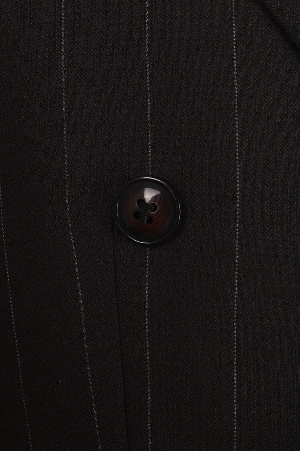 Double-Breasted Suit Brown