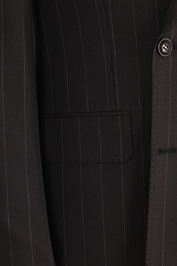 Double-Breasted Suit Brown