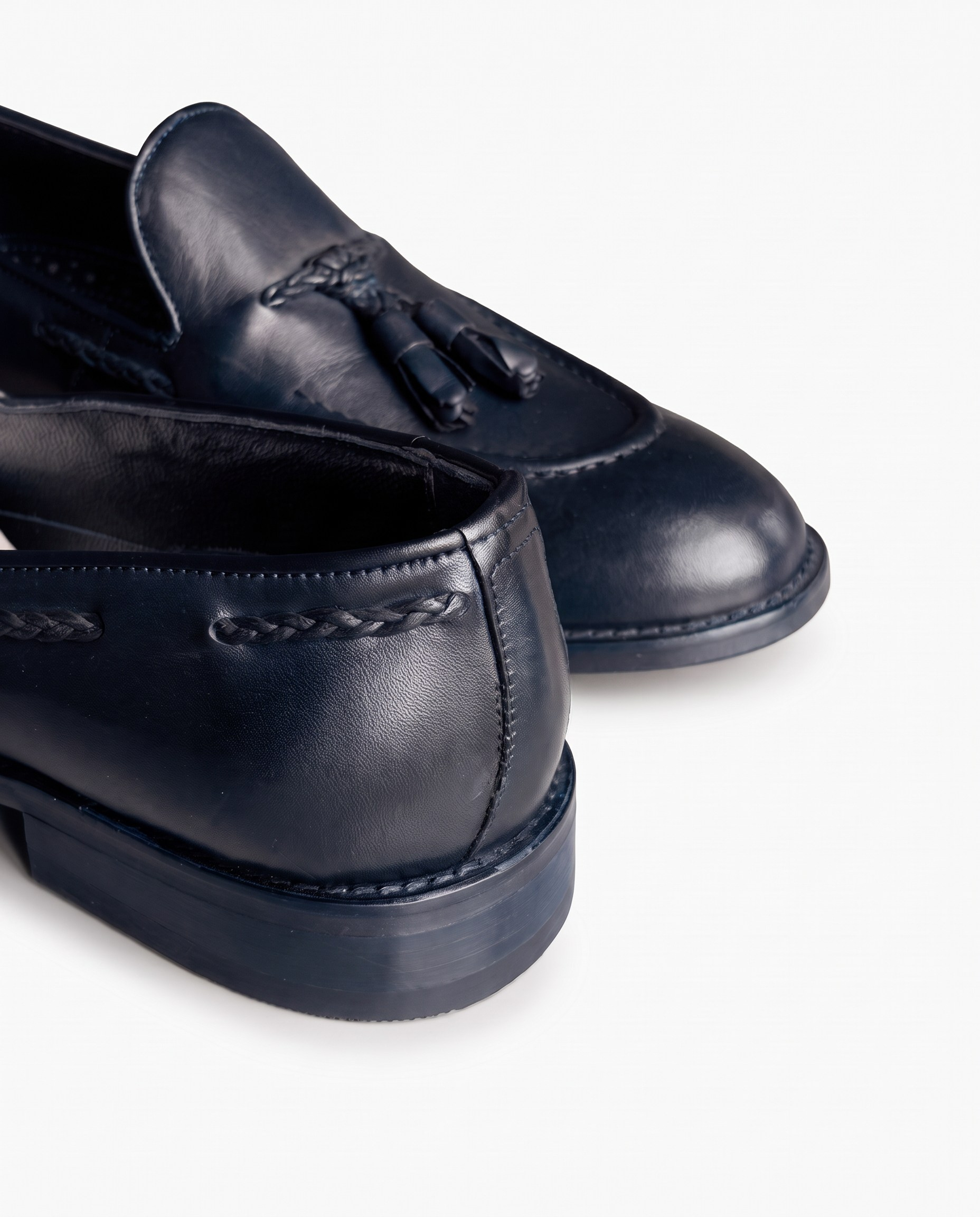Loafers Shoes Navy Santo